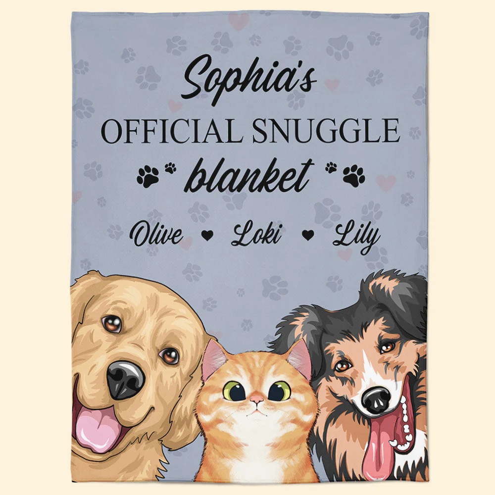 Official Snuggle Blanket - Personalized Blanket - Image 7