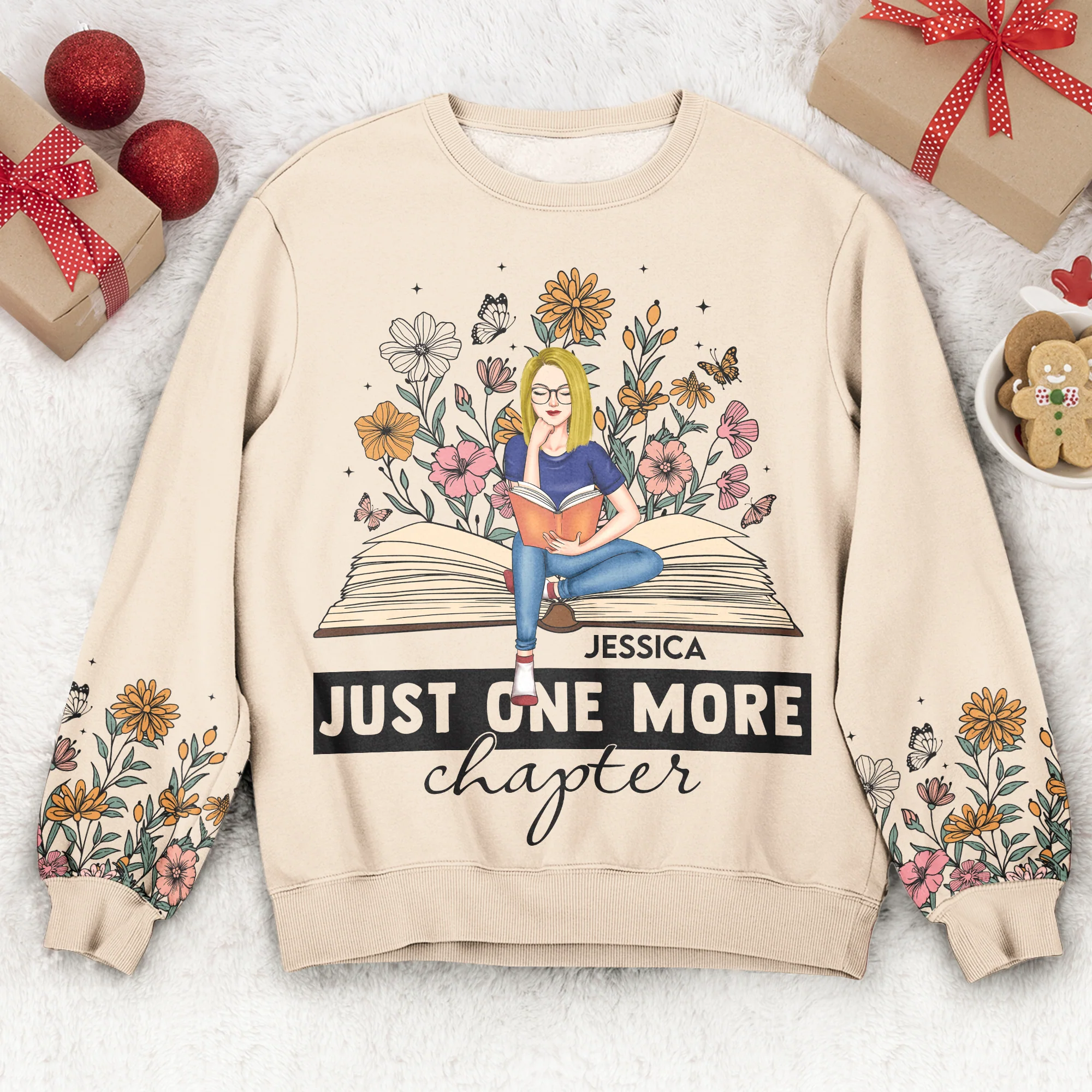 One More Chapter - Personalized 3D Printed Sweatshirt - Image 4