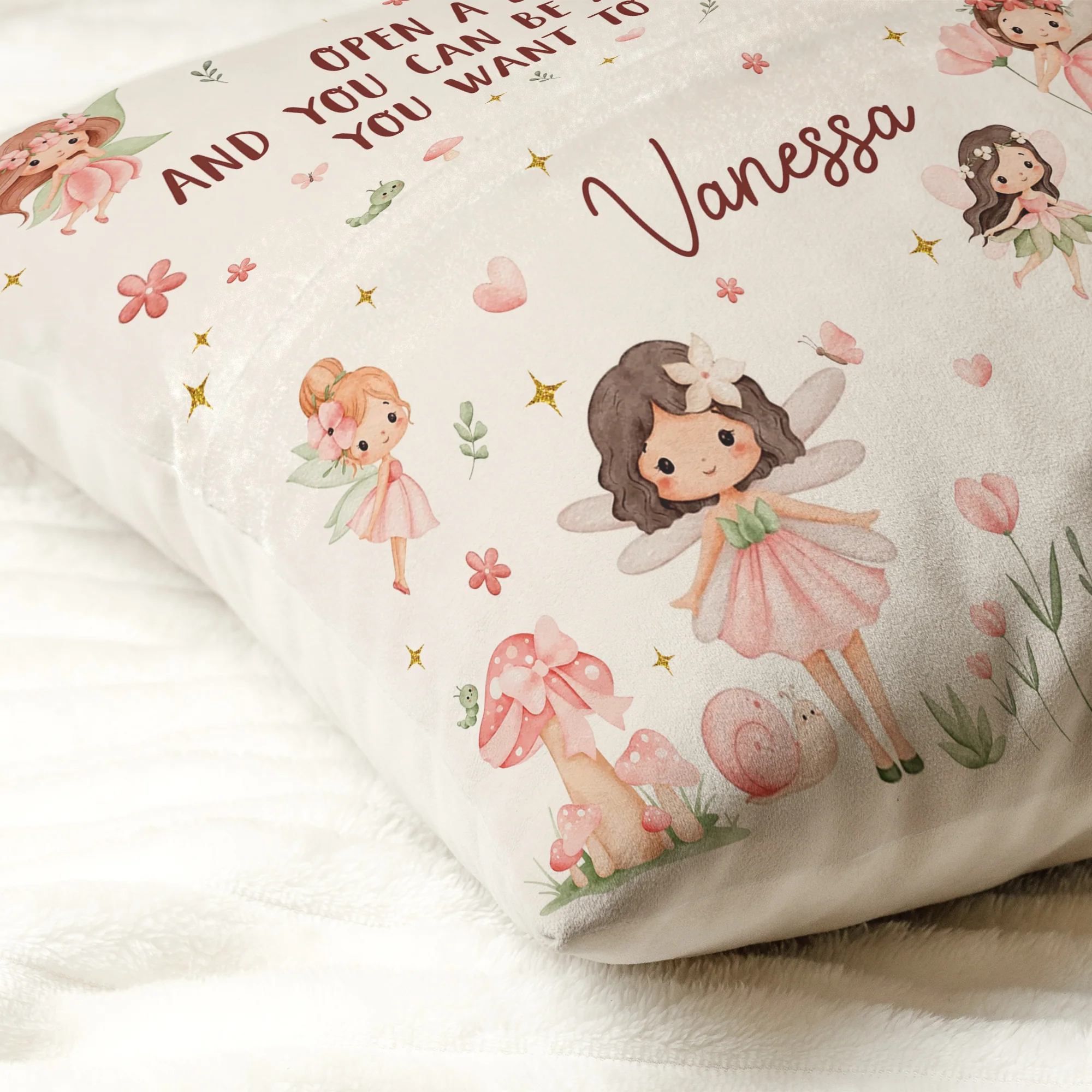 Open A Book And You Can Be Anything - Personalized Pillow - Image 3