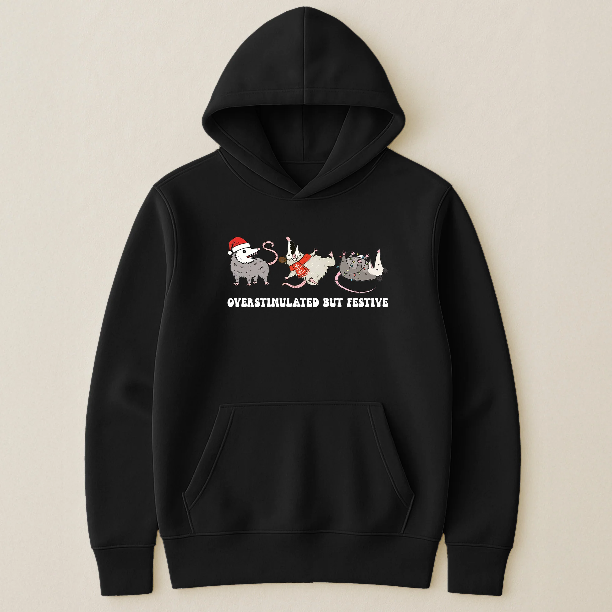 Overstimulated But Festive - Shirt - Image 5