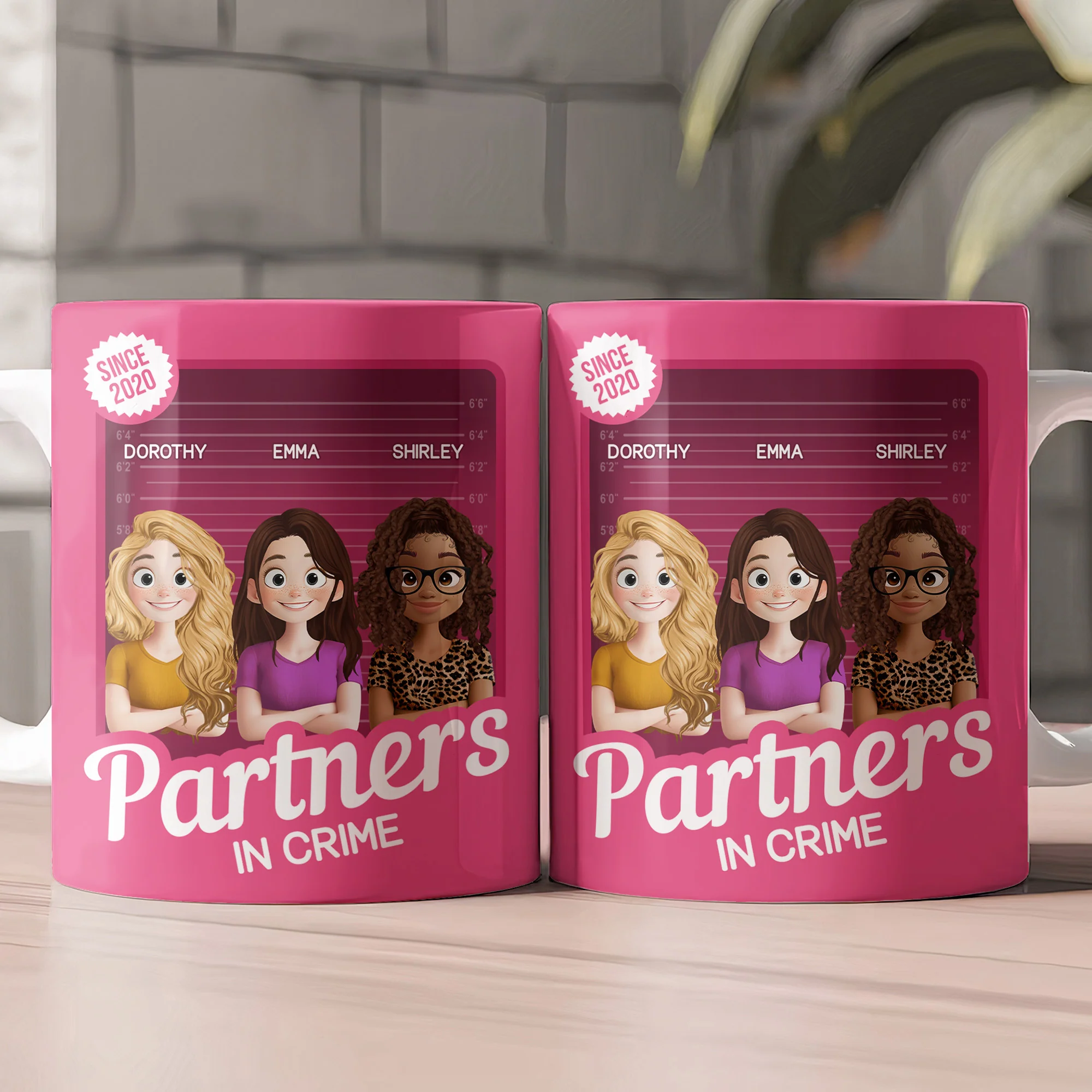 Partners In Crime Toy Box - Gift For Besties, Friend, BFF - Personalized Mug - Image 3