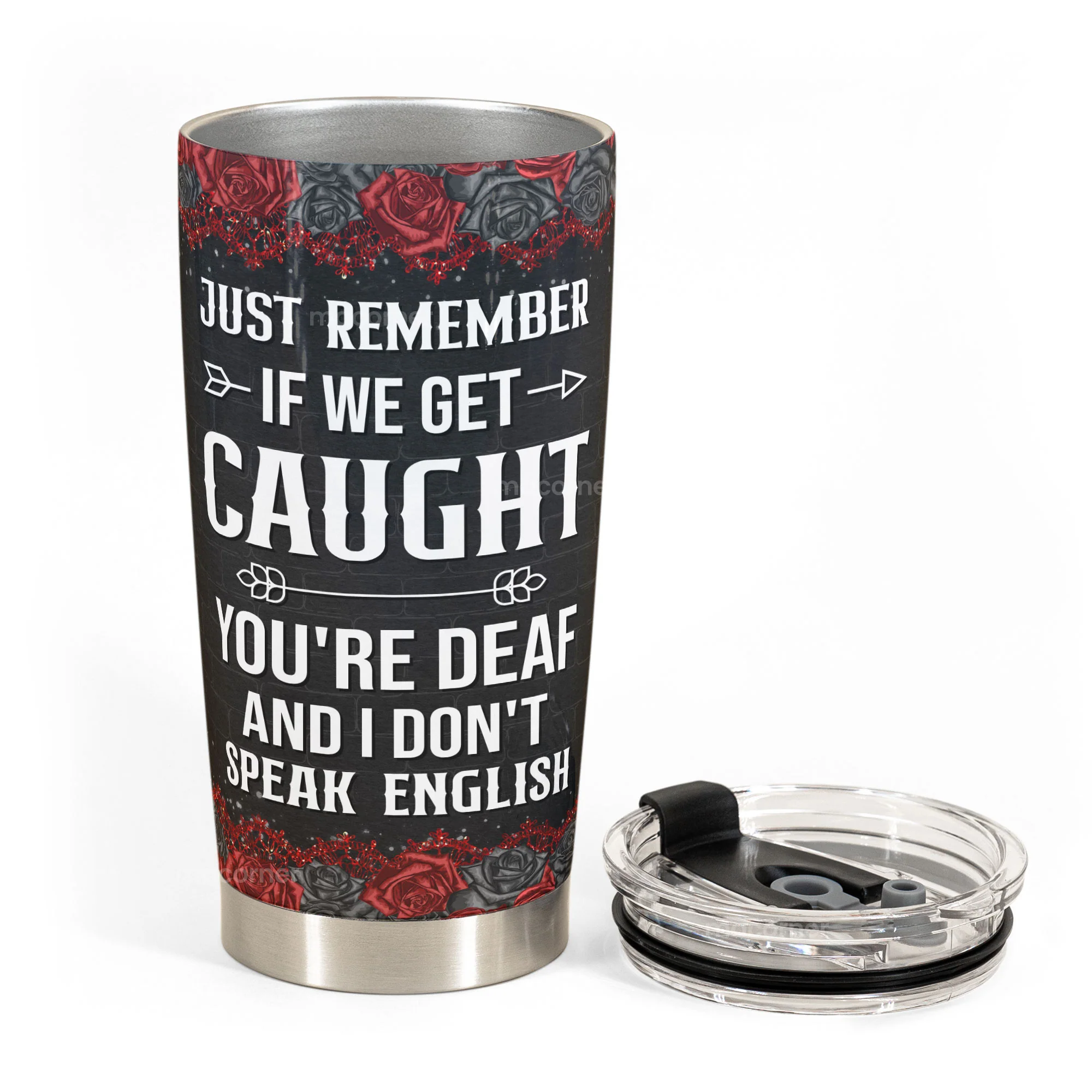Partners In Crime - New Version - Personalized Tumbler Cup - Image 3