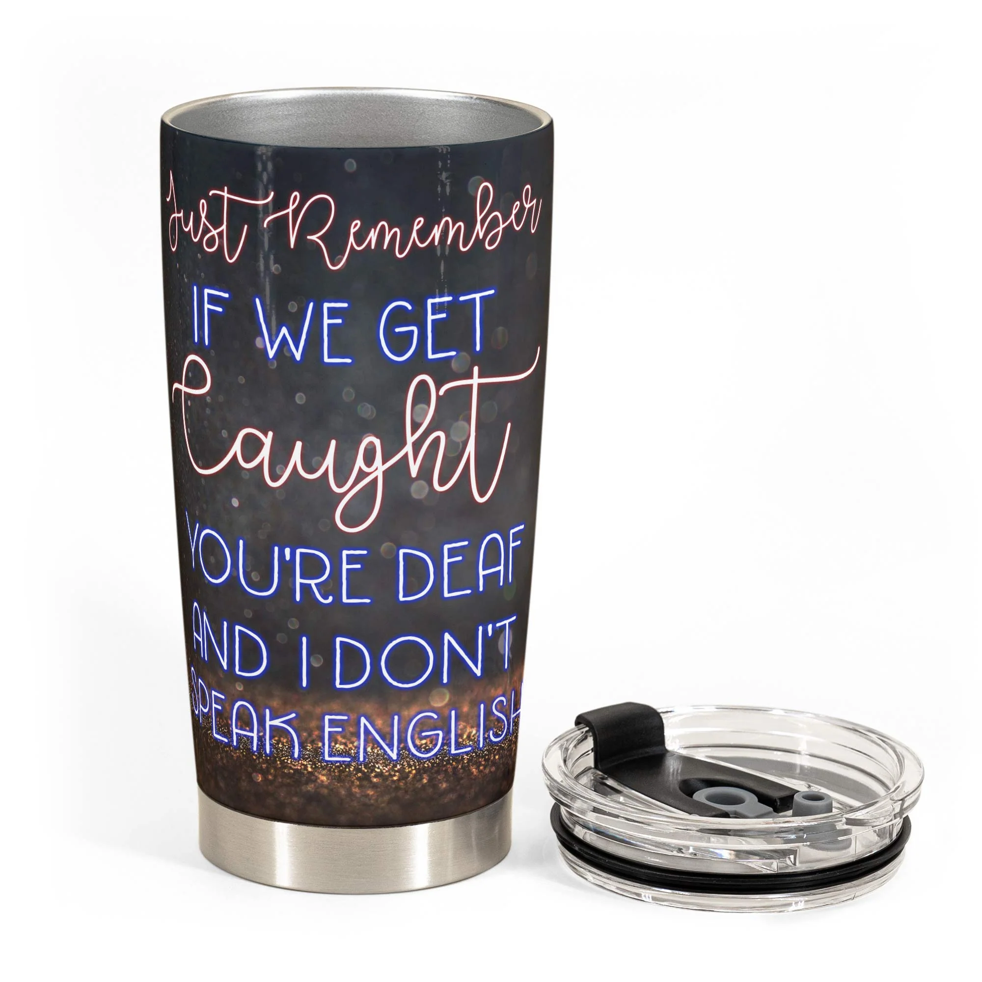 Partners In Crime - Personalized Tumbler Cup - Birthday, Anniversary Gift For Besties, Bff, Friends, Soul Sisters - Image 3