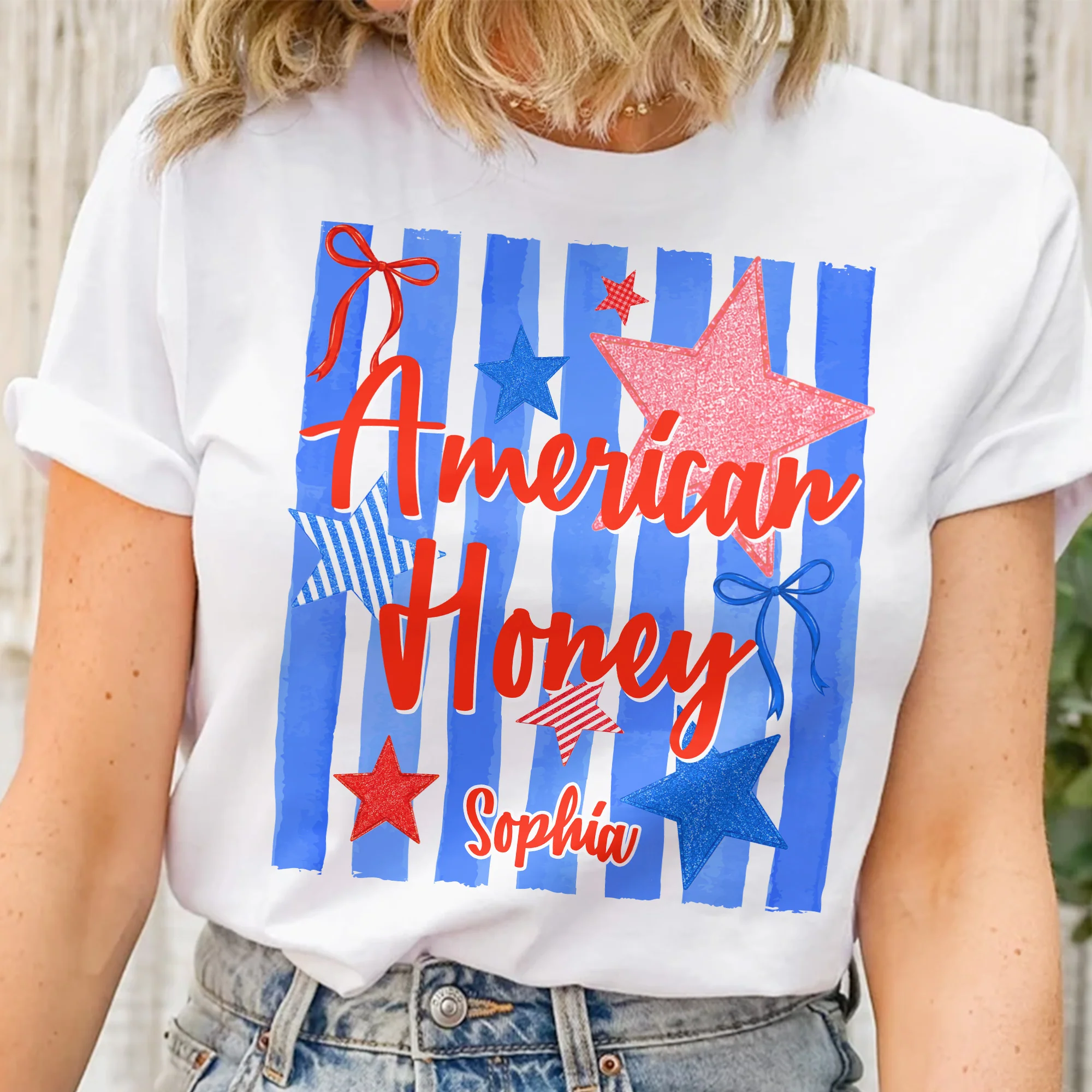 Party In The USA Summer Vibe - Personalized Shirt - Image 2
