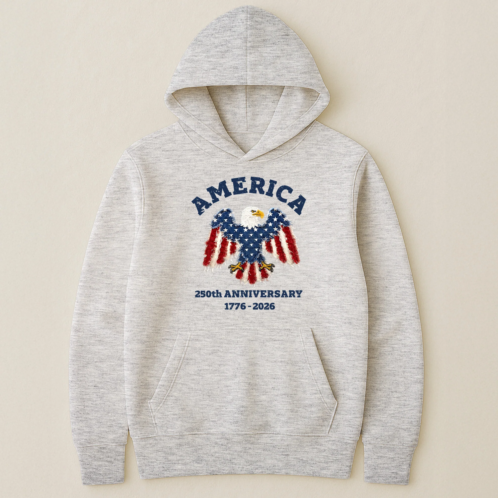 Patchwork Style USA Bald Eagles Print - Shirt - Image 33