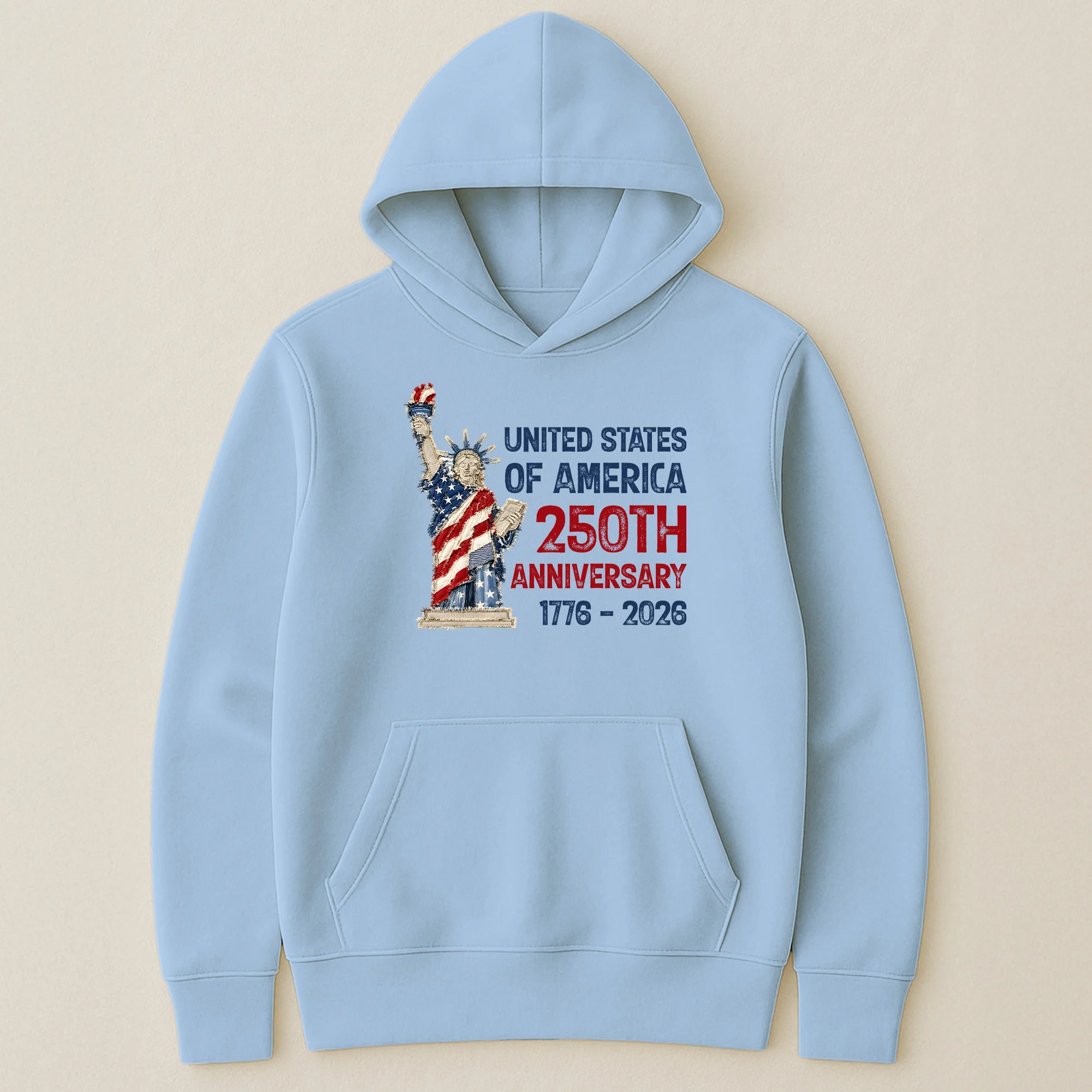 Patchwork Style USA Statue Of Liberty Print - Shirt - Image 29