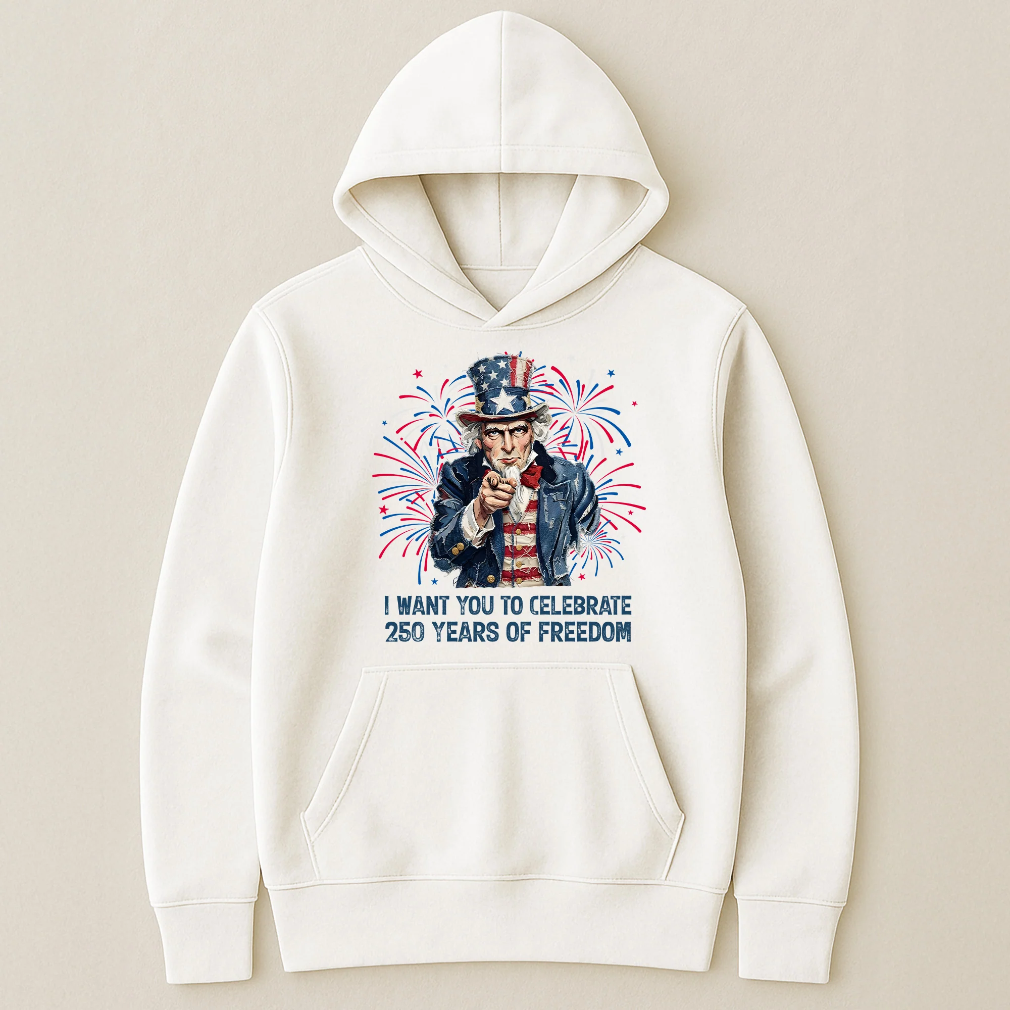 Patchwork Style Usa Uncle Sam Print - Shirt - Image 6