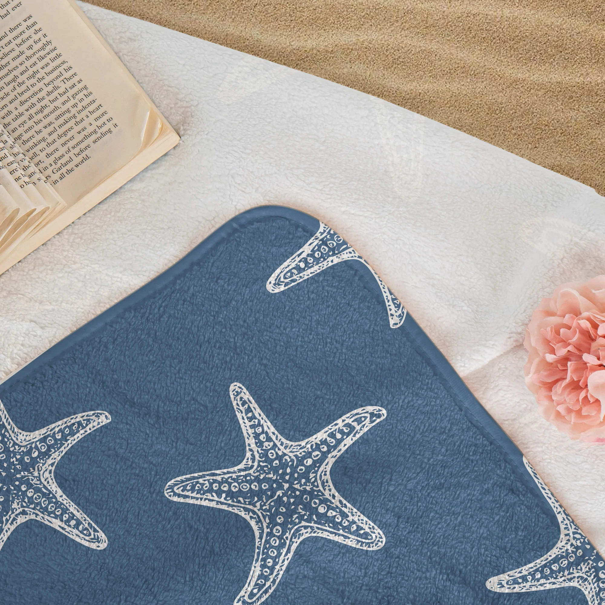 Pattern With Name Vacation Gift Bridesmaid Birthday Gift Girls Trip - Personalized Quick-Dry Beach Towel - Image 5