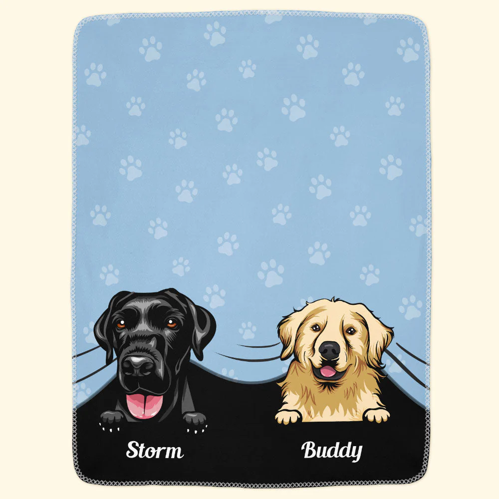 Peeking Pet - Personalized Blanket - Image 3