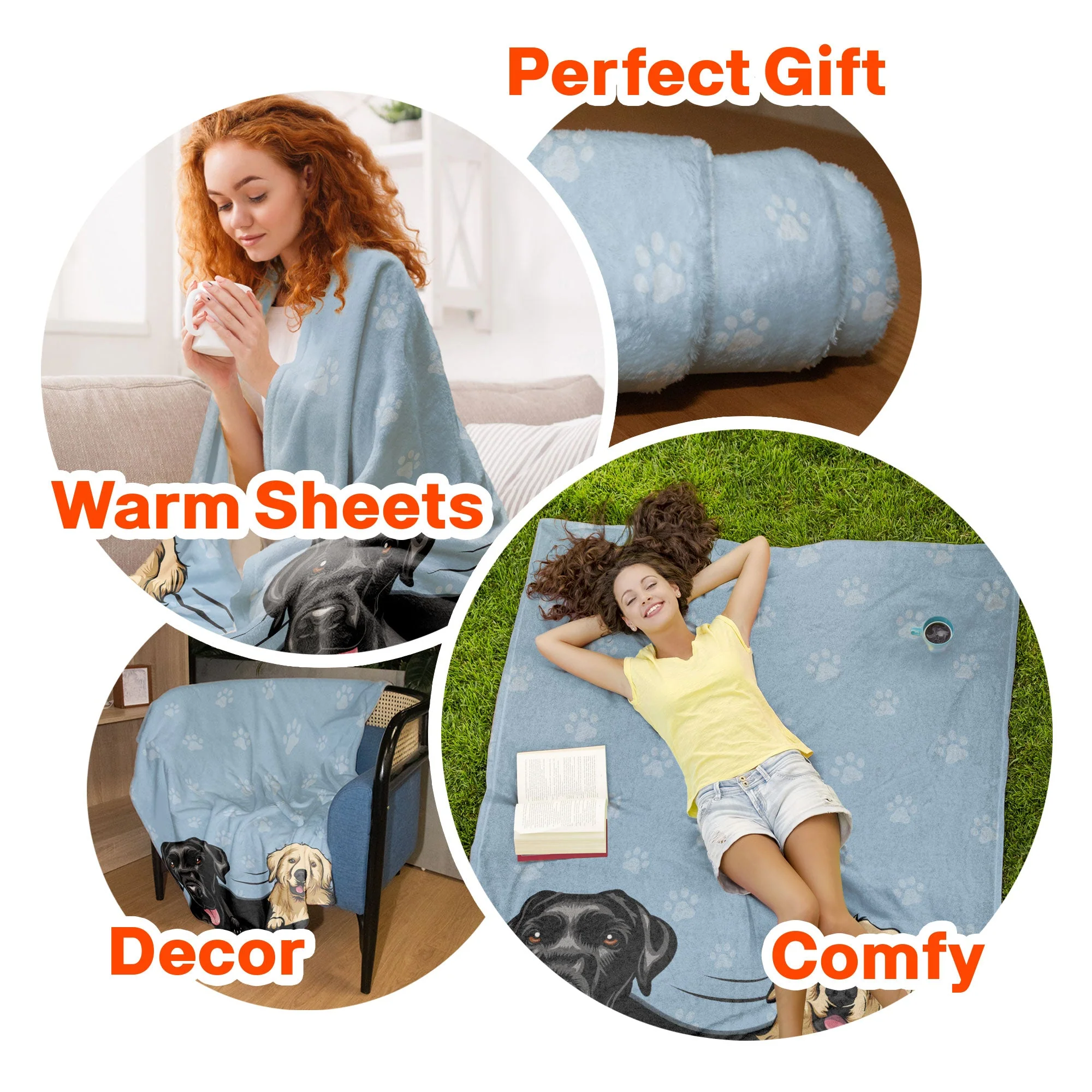 Peeking Pet - Personalized Blanket - Image 6