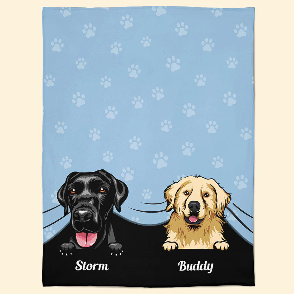 Peeking Pet - Personalized Blanket - Image 7