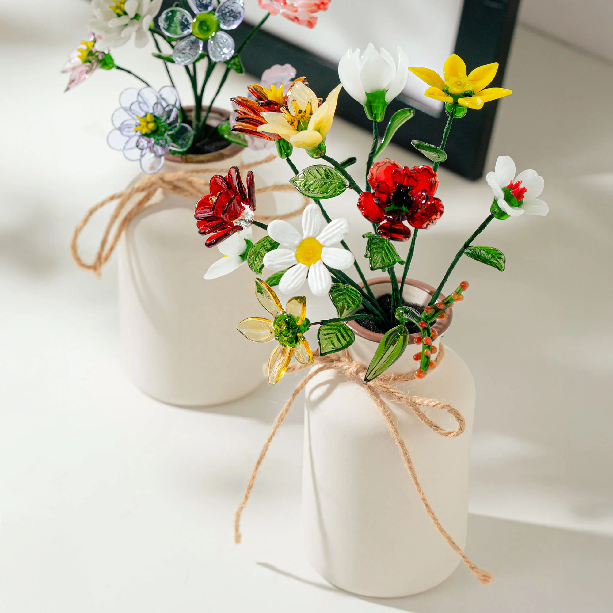 Personalized Glass Birth Month Flowers - Image 2