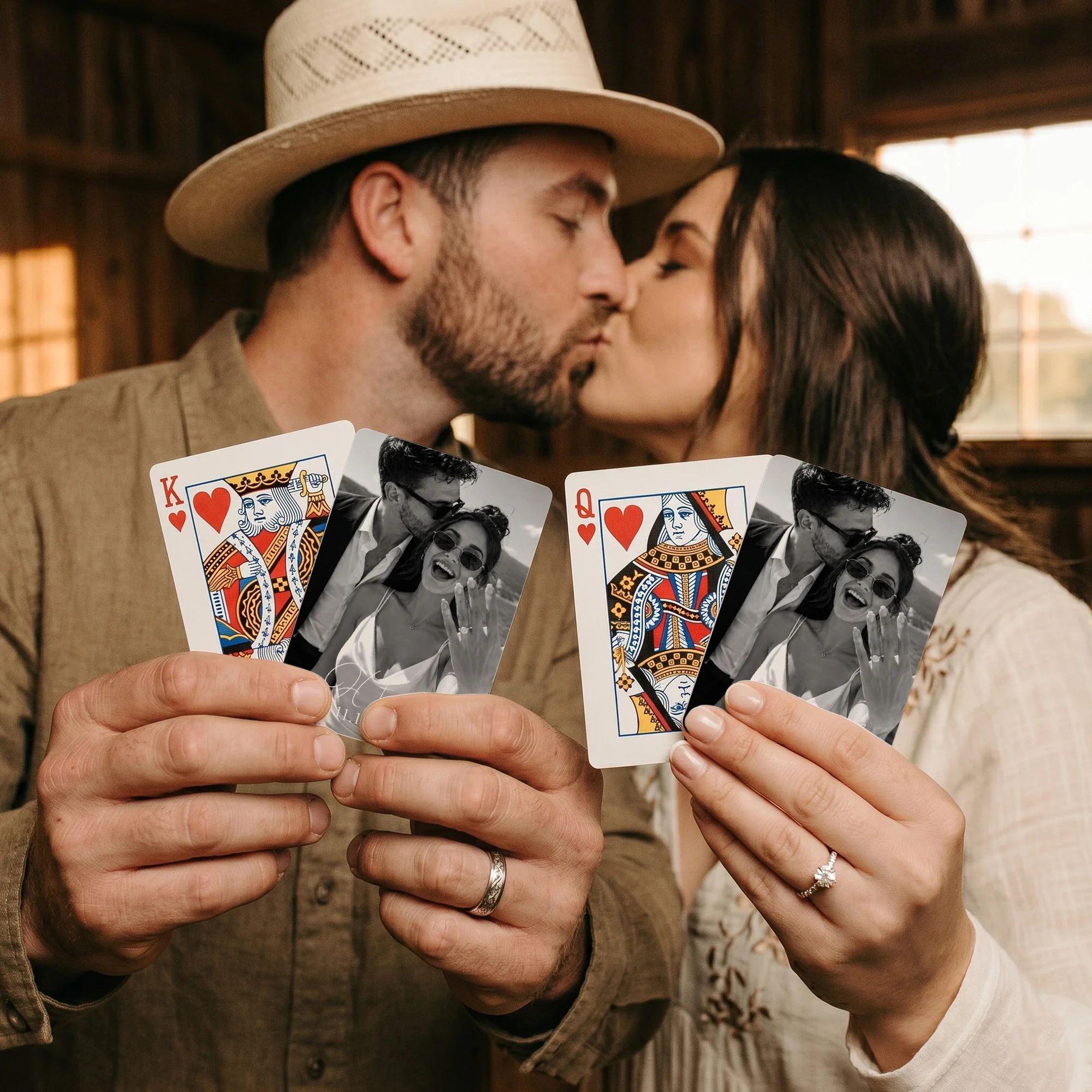 Personalized Wedding Guest Book Alternative - Custom Playing Cards Deck - Personalized Playing Cards - Image 4