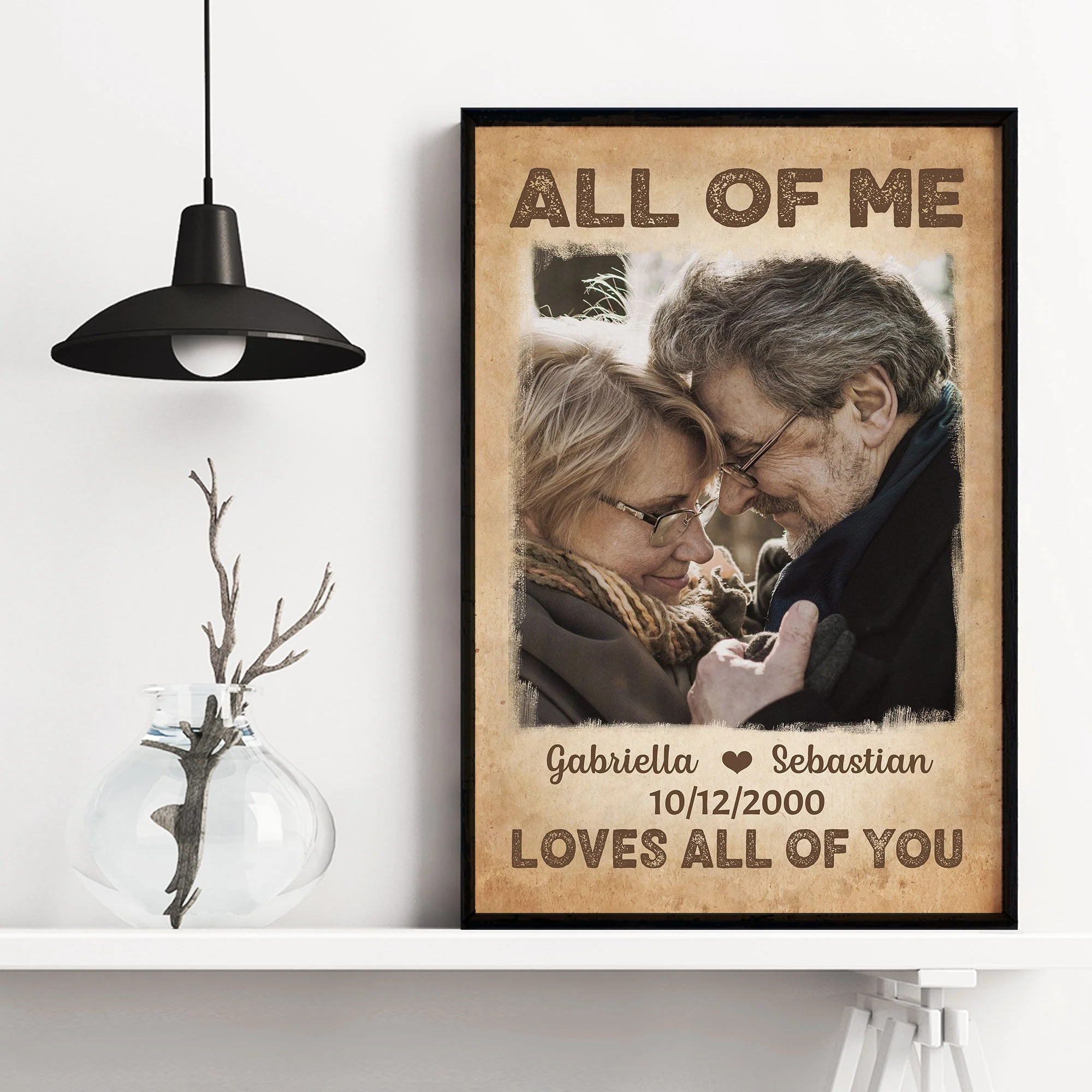All Of Me Loves All Of You - Personalized Photo Poster/Wrapped Canvas - Image 9
