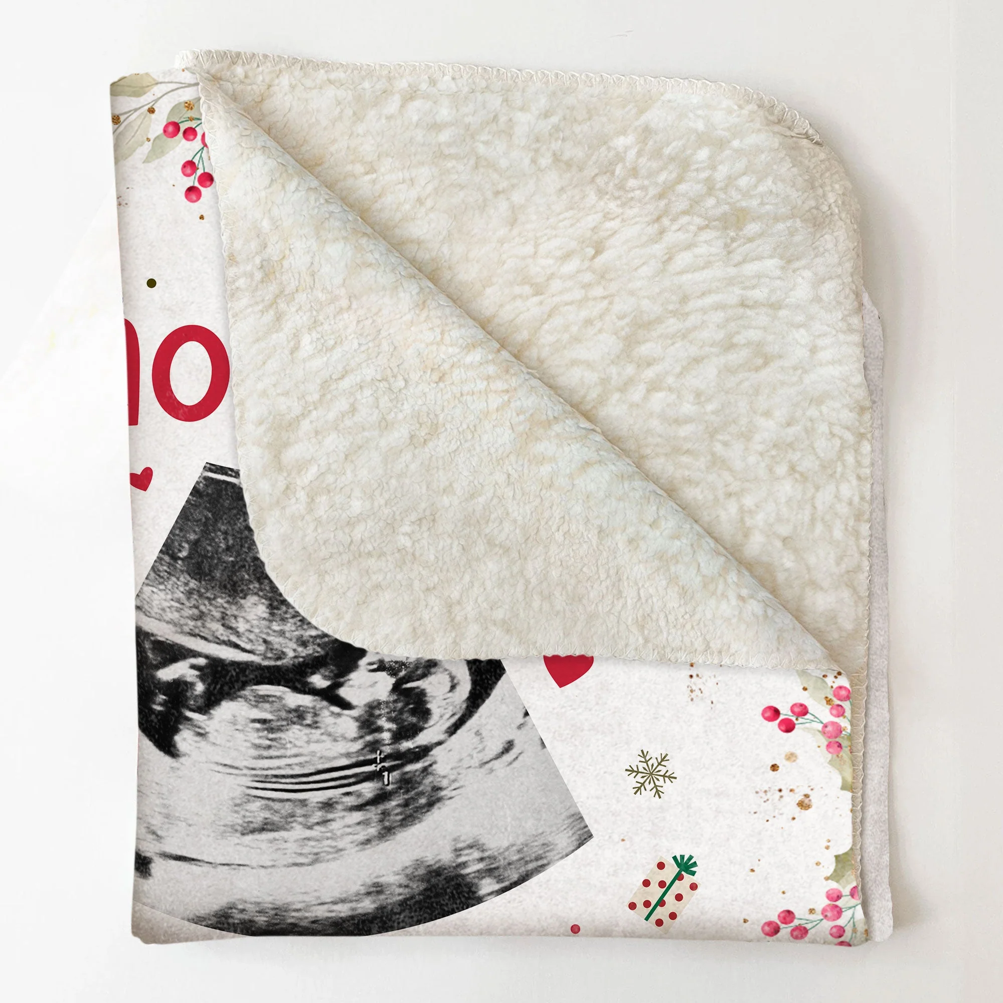Enjoy Your Last Christmas - Personalized Photo Blanket - Image 5