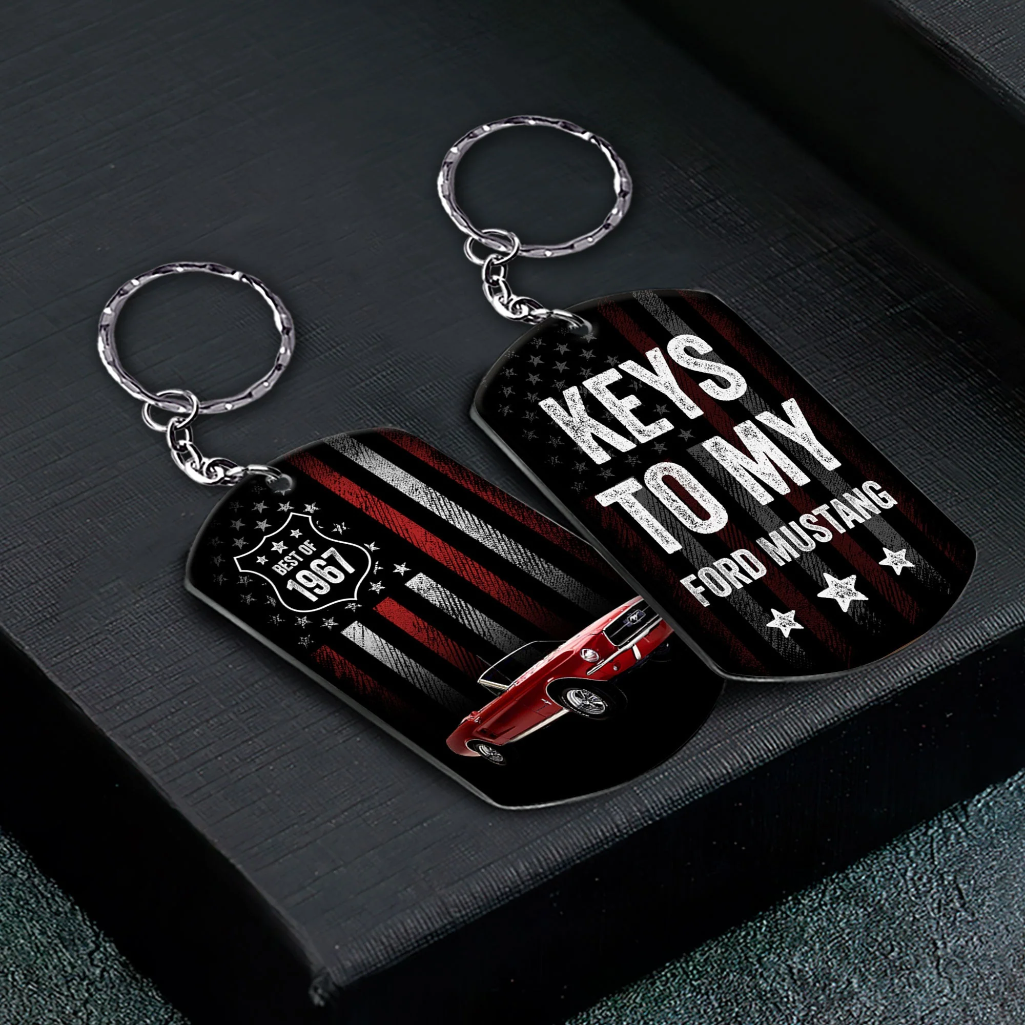 Keys To My Car - Personalized Photo Keychain - Image 2