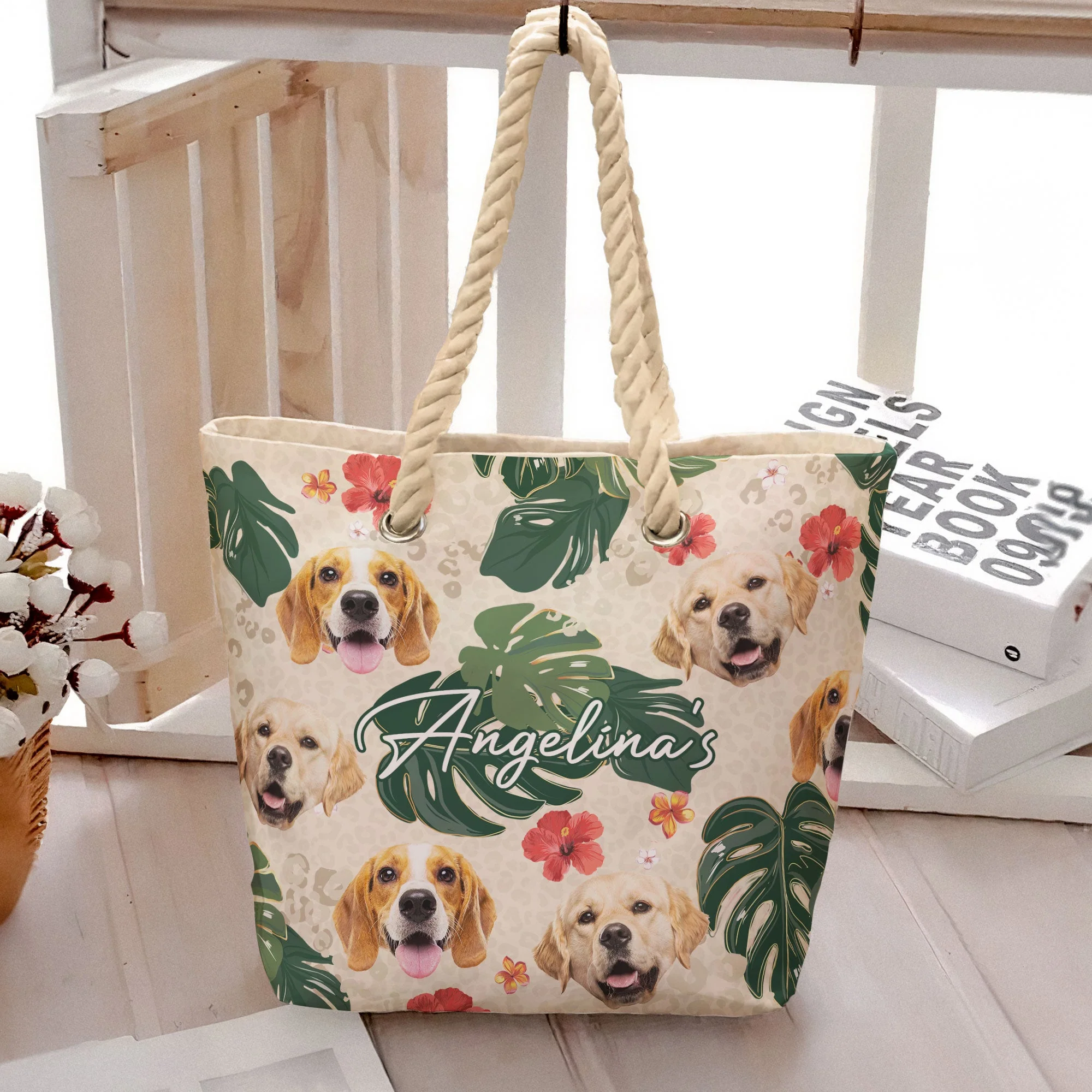 My Beach Bag - Personalized Photo Beach Bag - Image 5