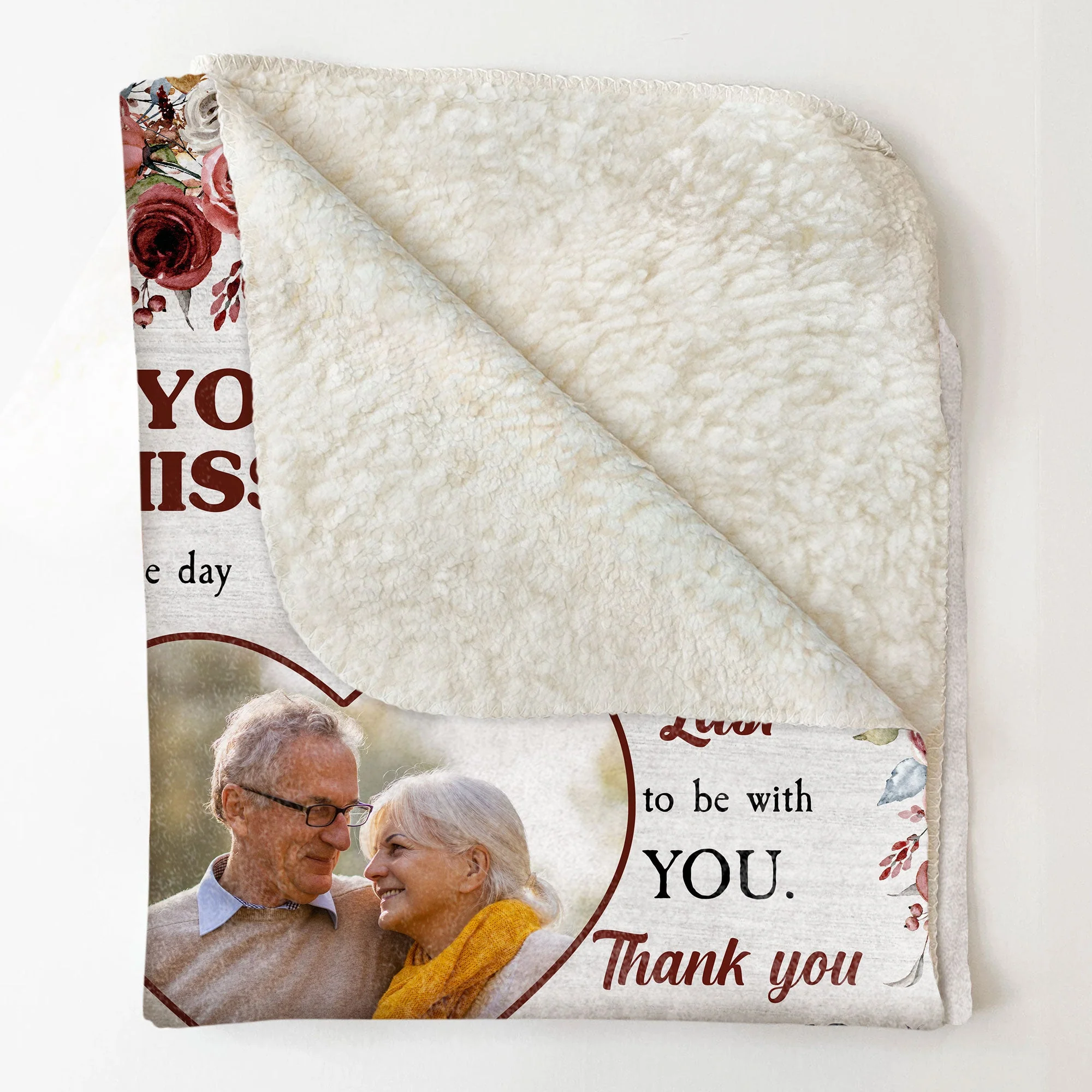 My Missing Piece - Personalized Photo Blanket - Image 4