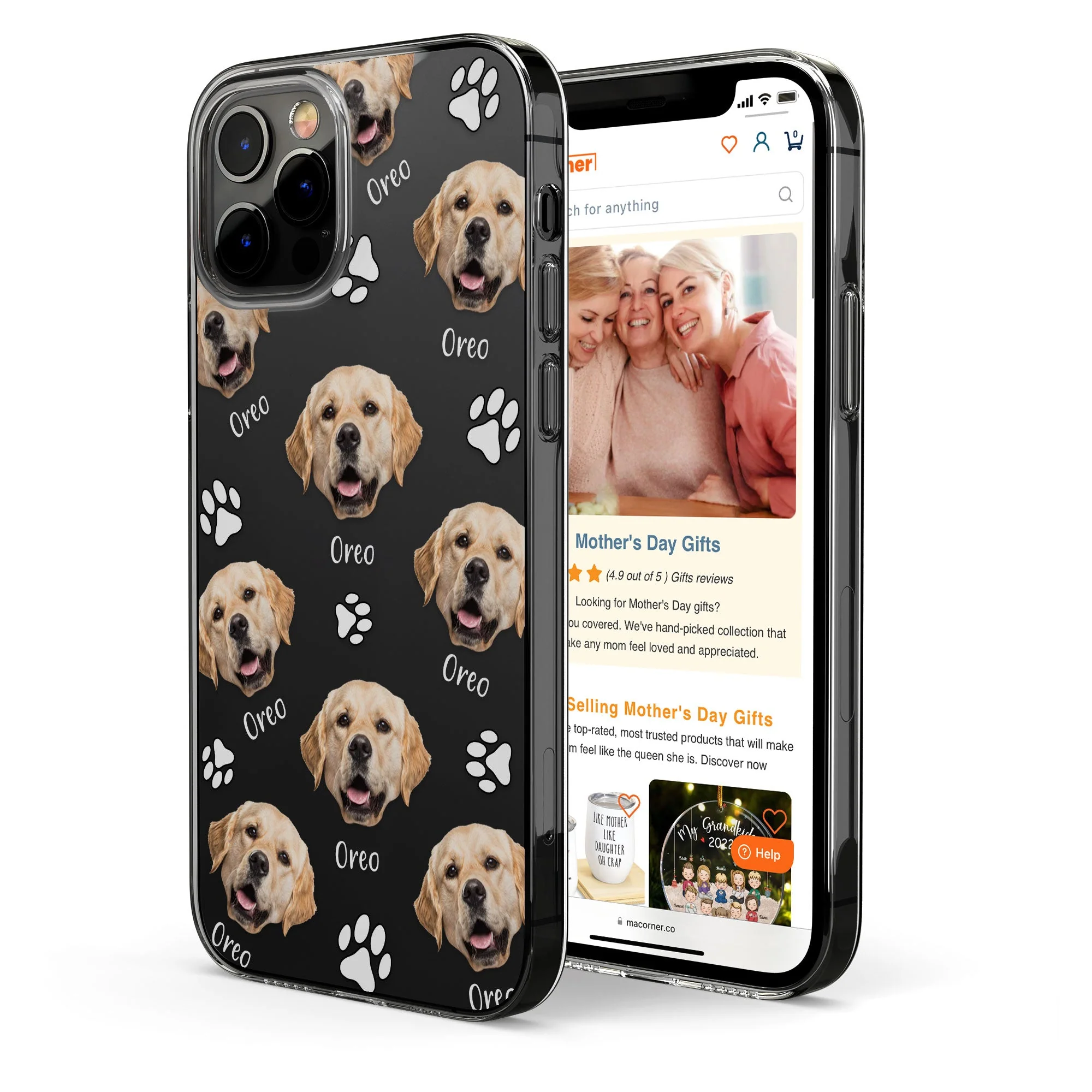 Pet Phone Case - Personalized Photo Clear Phone Case - Image 2
