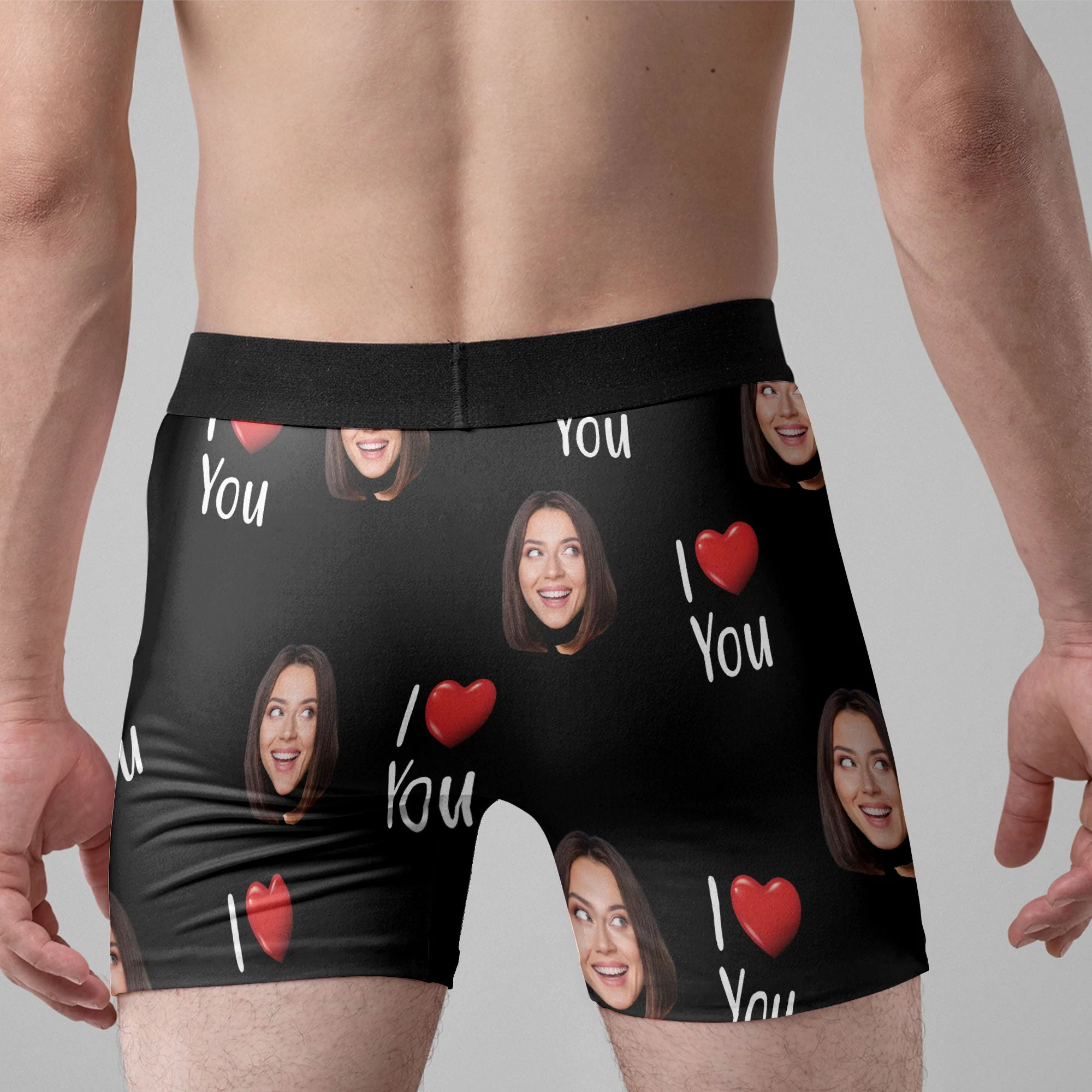 Property Of Girlfriends - Personalized Photo Men's Boxer Briefs - Birthday Gifts For Men, Him, Him, Boyfriend - Gift For Husband - Image 4