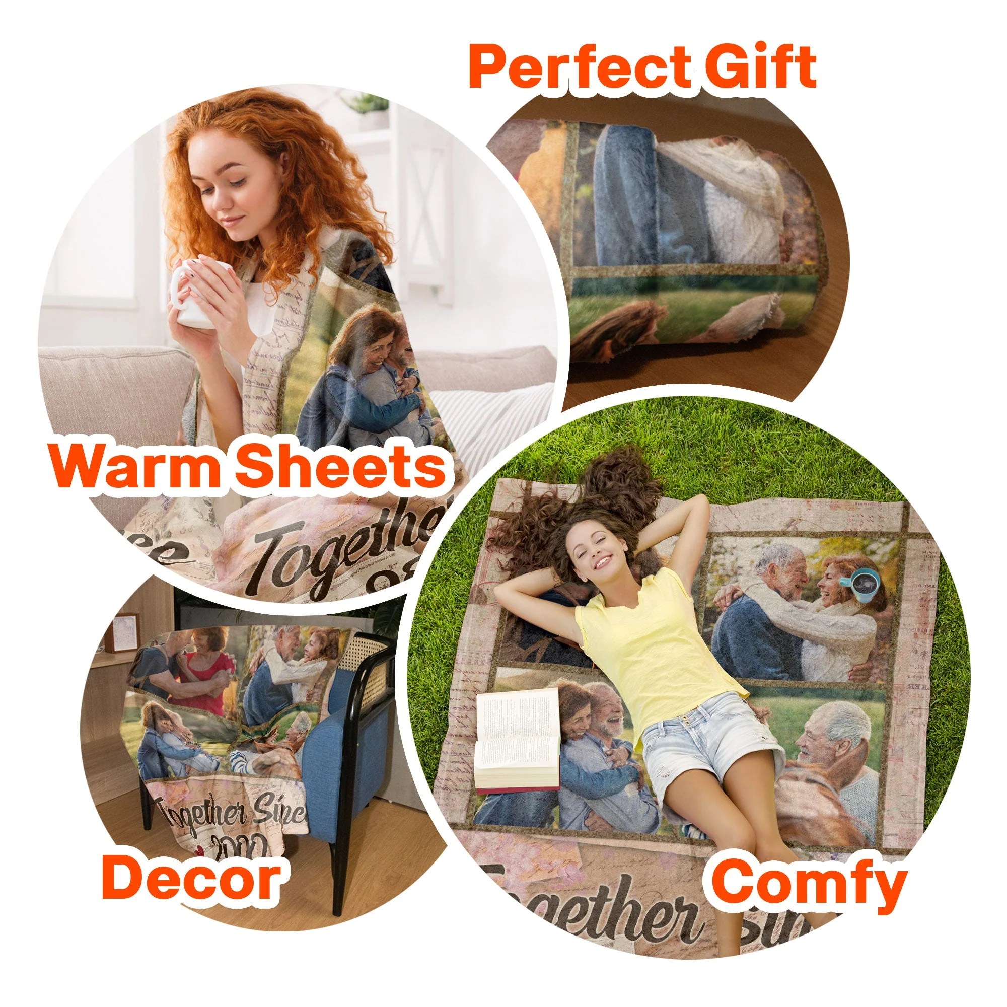 Together Since - Personalized Photo Blanket - Image 7