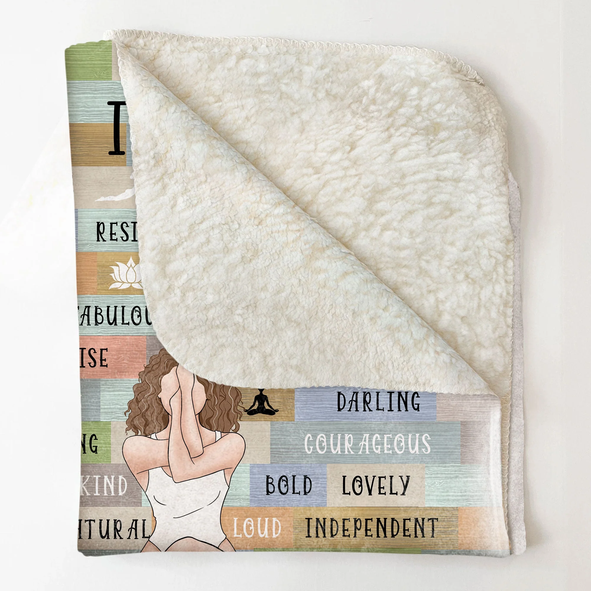 Positive Affirmations - Personalized Blanket - Image 4