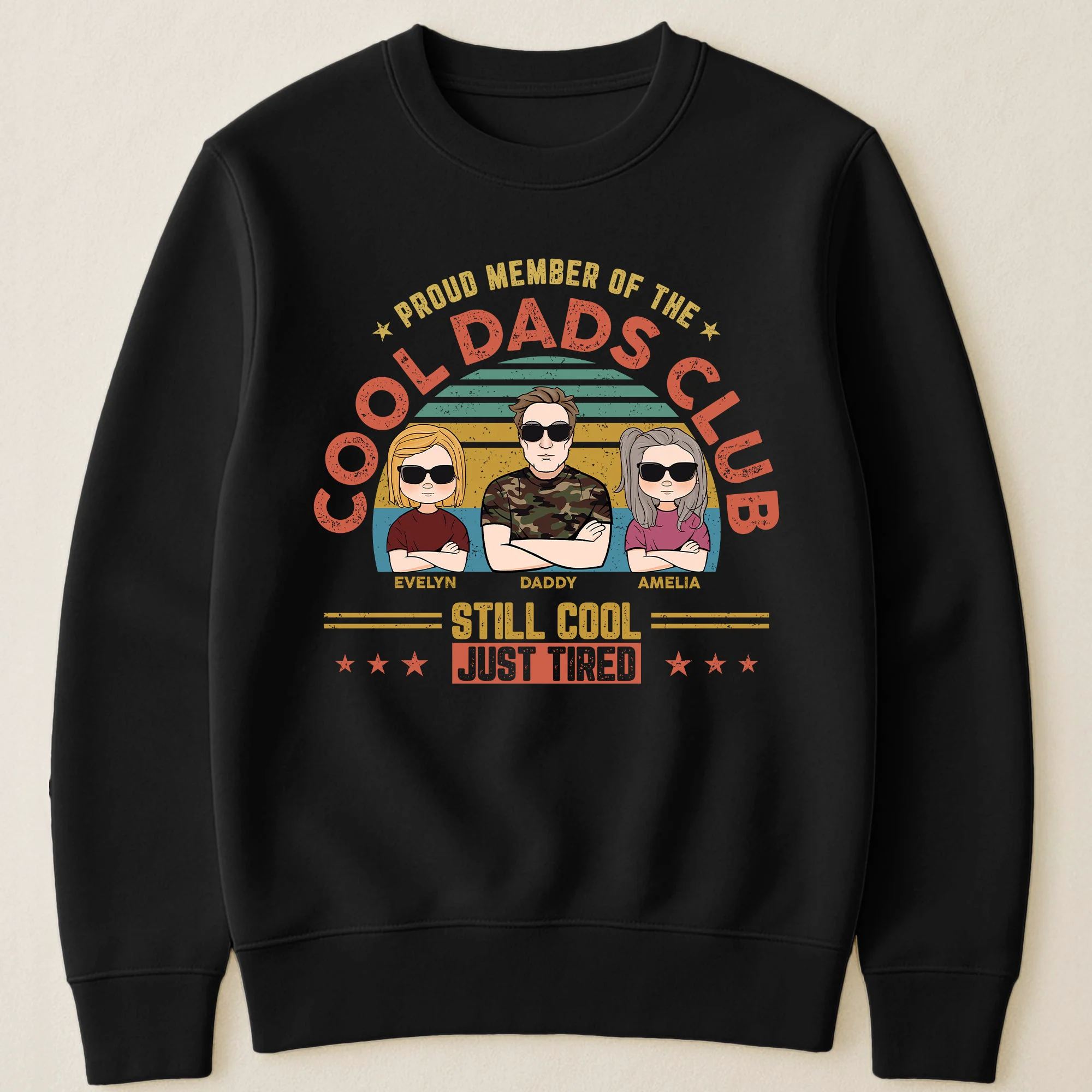 Proud Member Of The Cool Dads Club - Personalized Shirt - Image 3