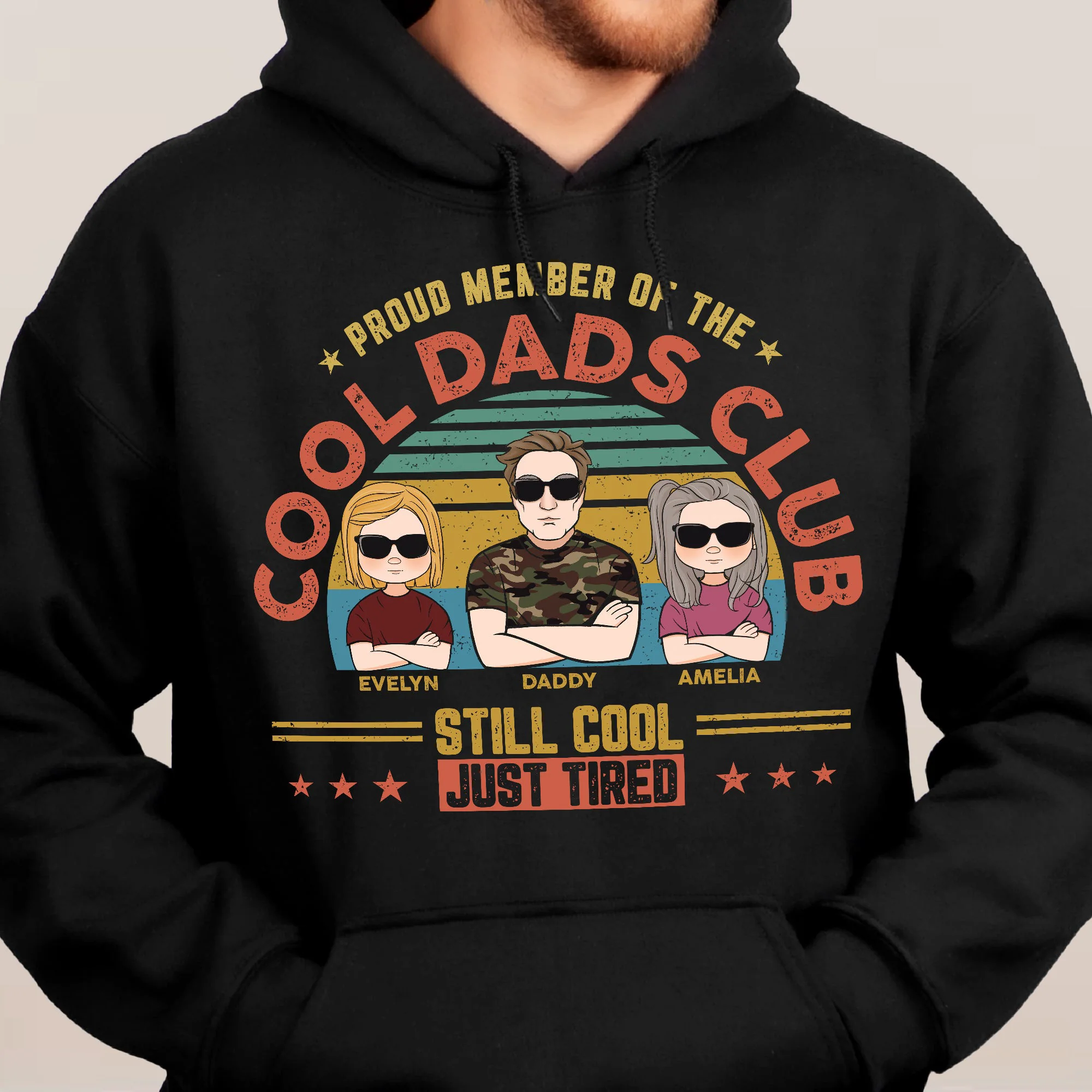 Proud Member Of The Cool Dads Club - Personalized Shirt - Image 6