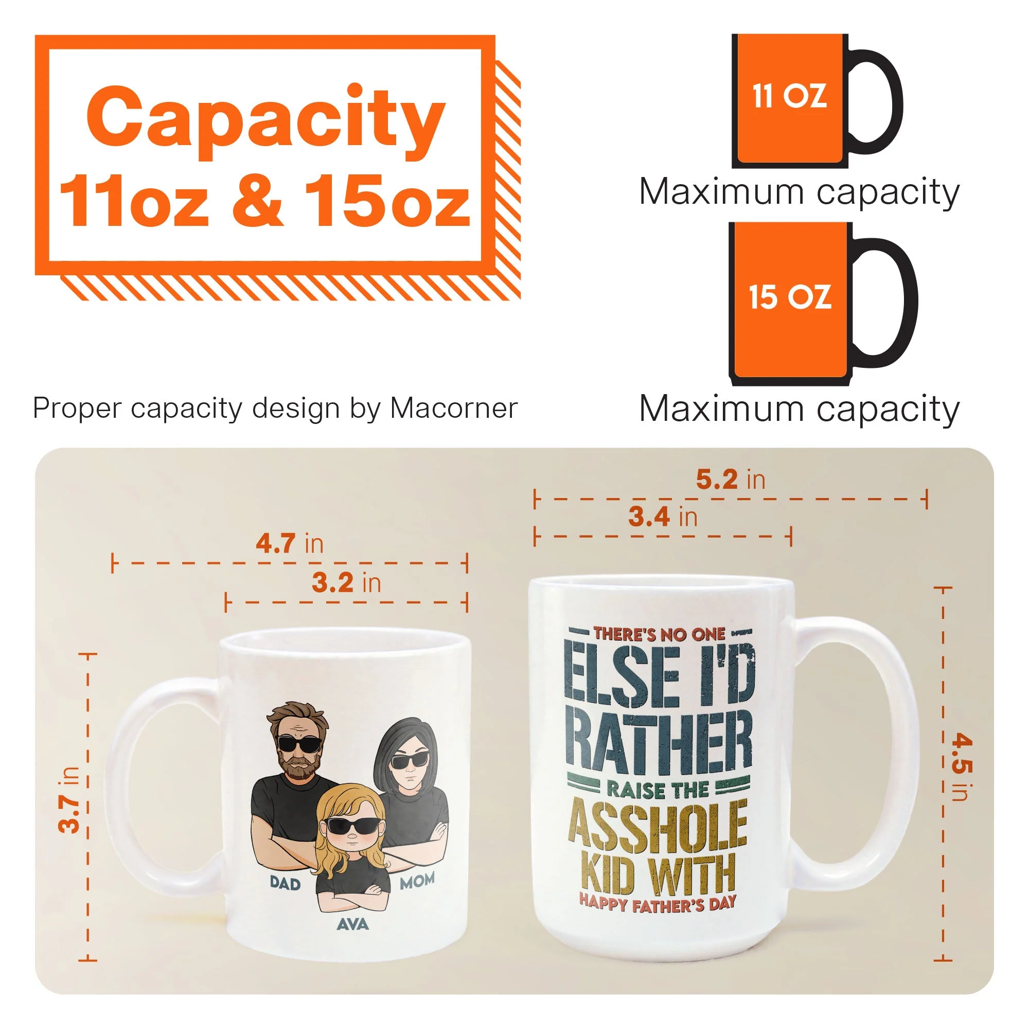 Raise These Asshole Kids With You - Personalized Mug - Image 6