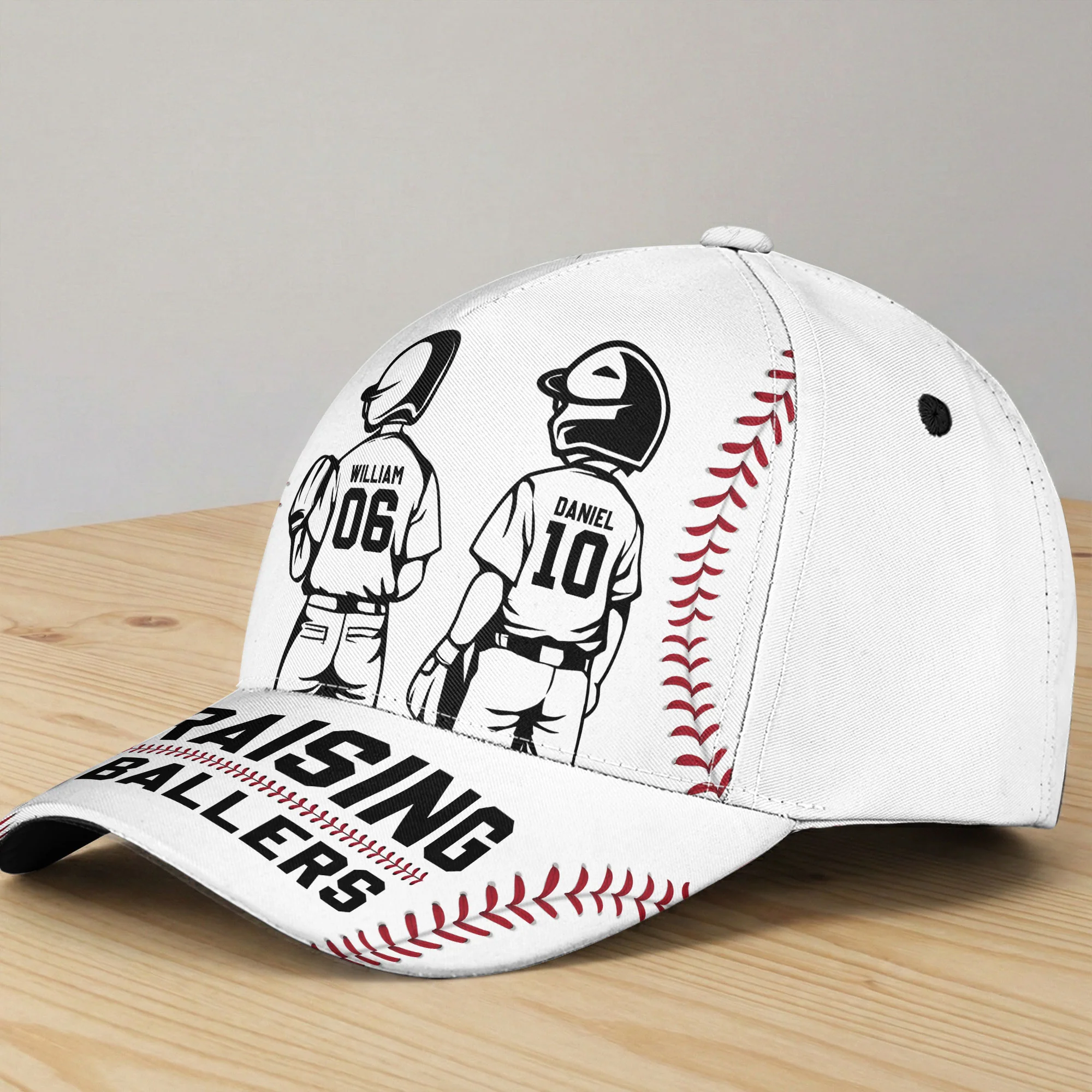 Raising Ballers - Personalized Cap - Image 2