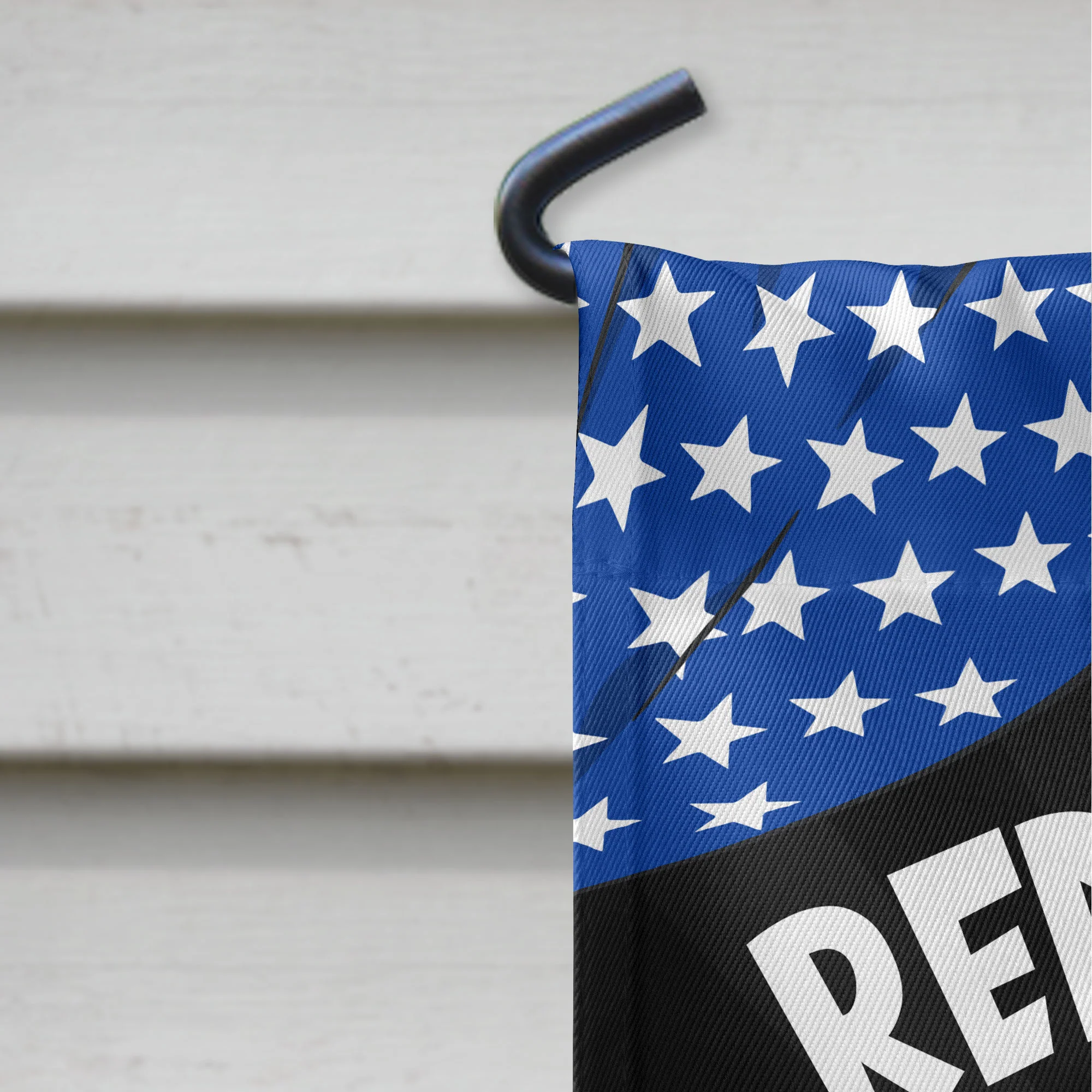 Red White & Woof - Personalized Flag - Image 4
