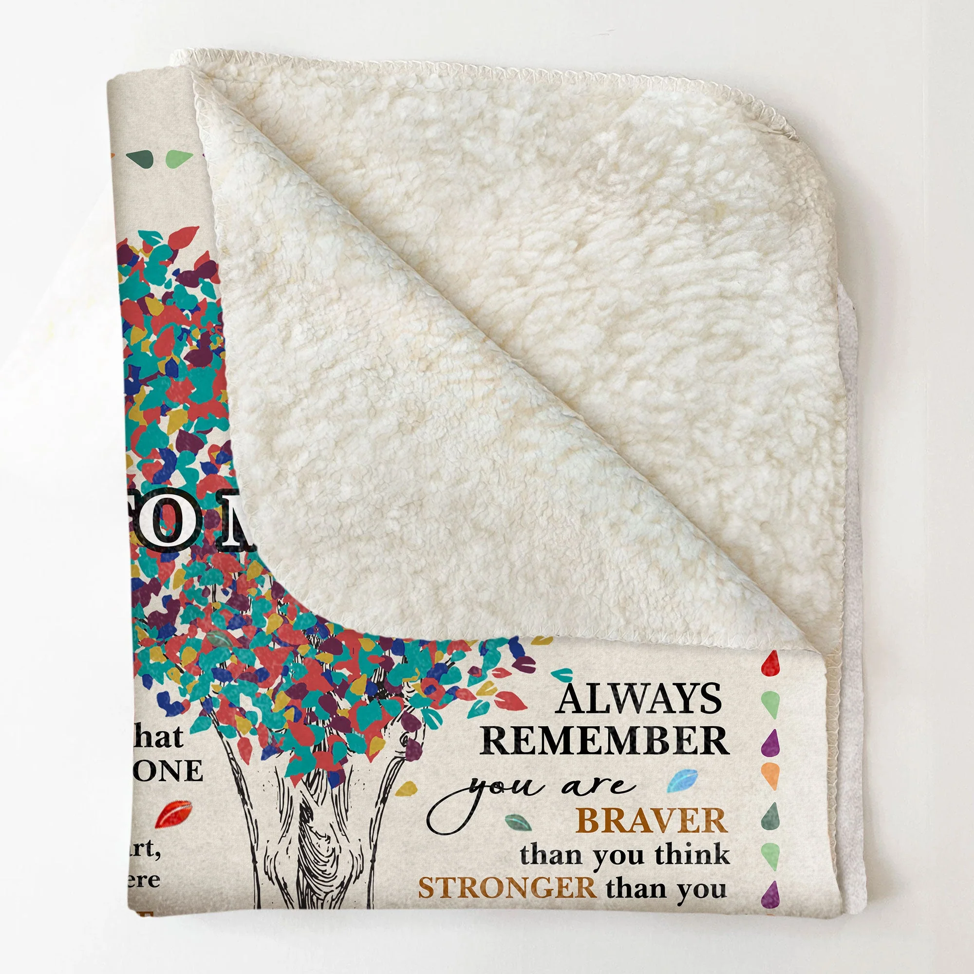 Remember Whose Son You Are - Personalized Blanket - Image 4