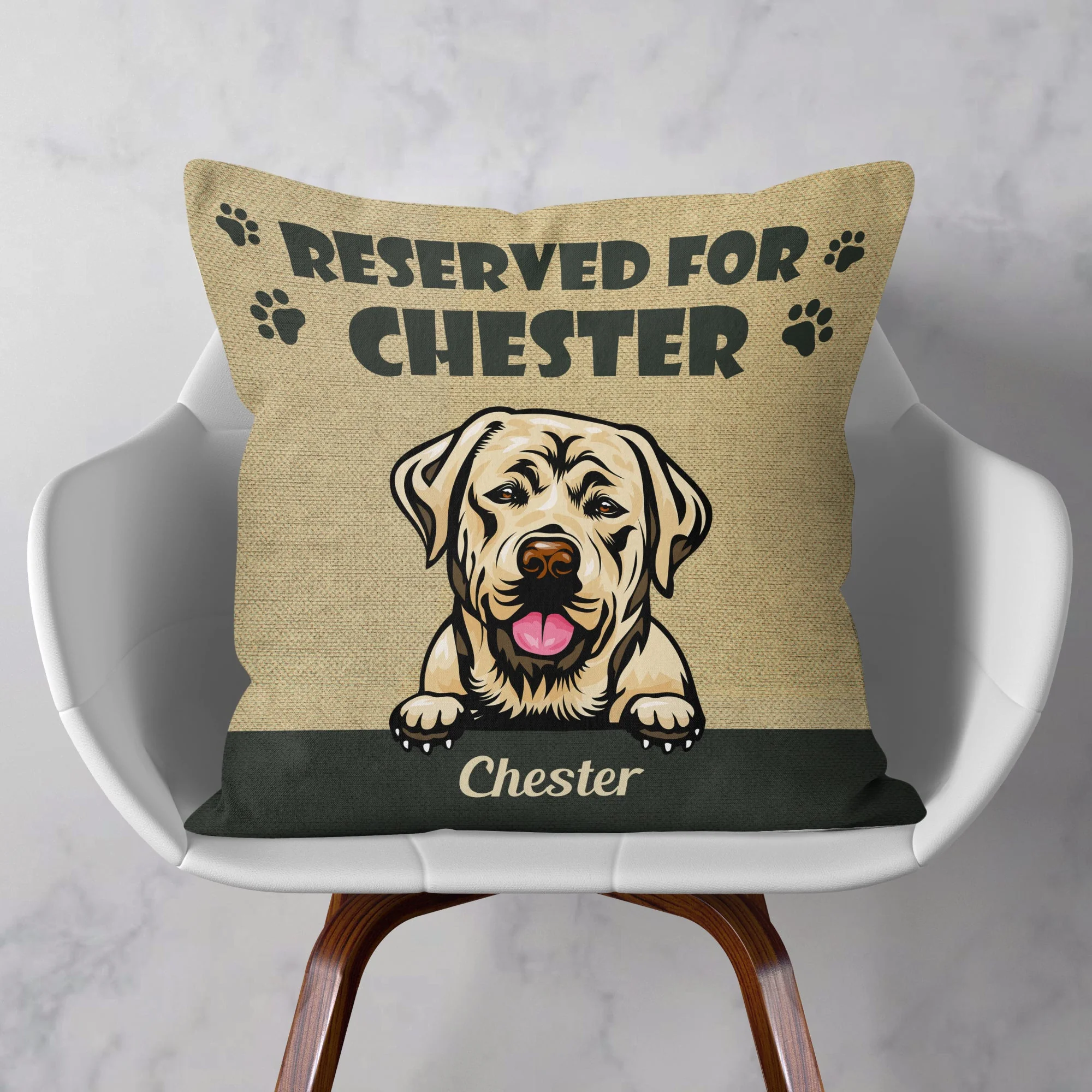 Reserved For My Cats And Dogs - Personalized Pillow (Insert Included) - Birthday Gift For Dog And Cat Parents - Image 4