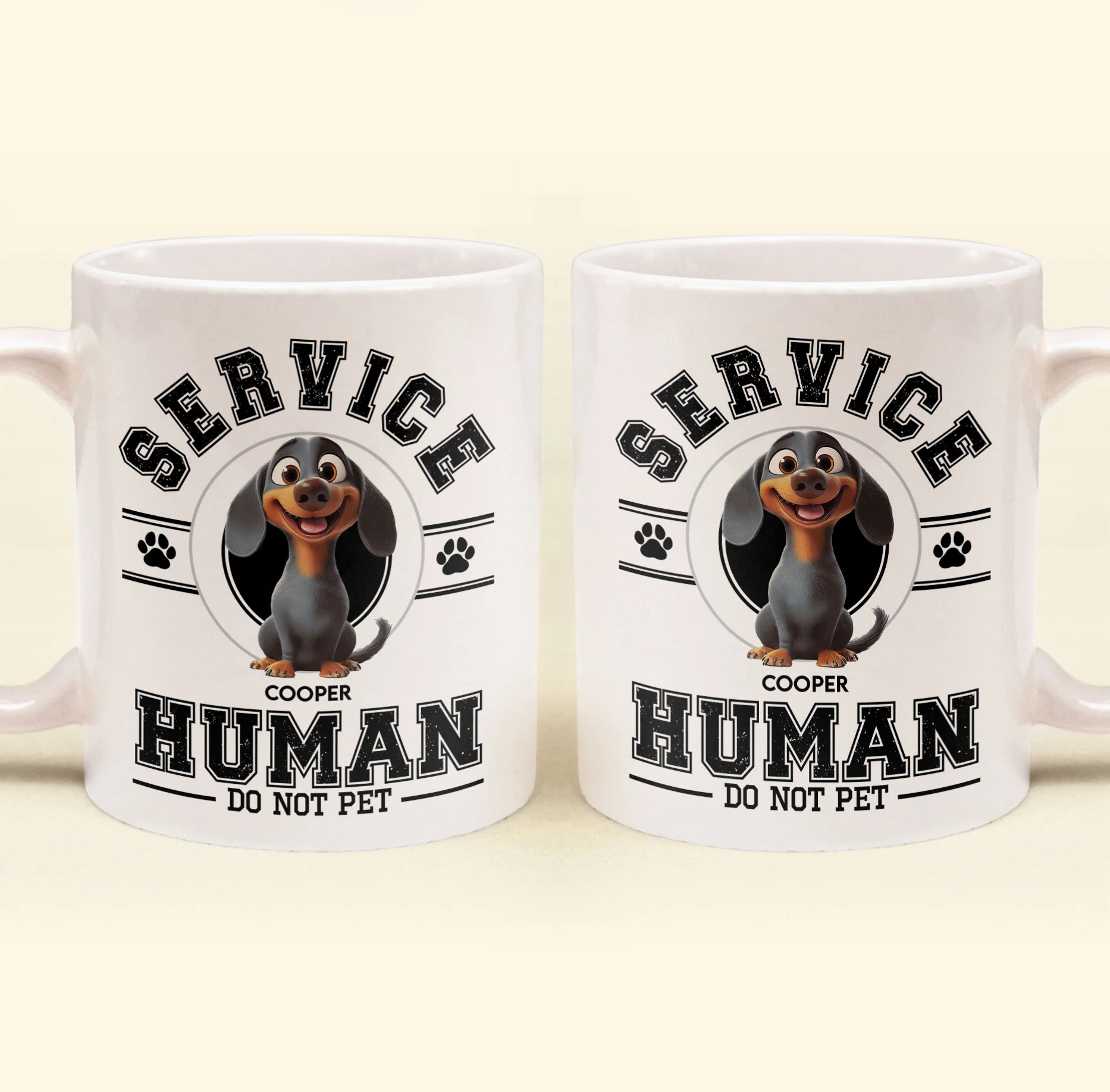 Service Human - Personalized Mug - Image 3