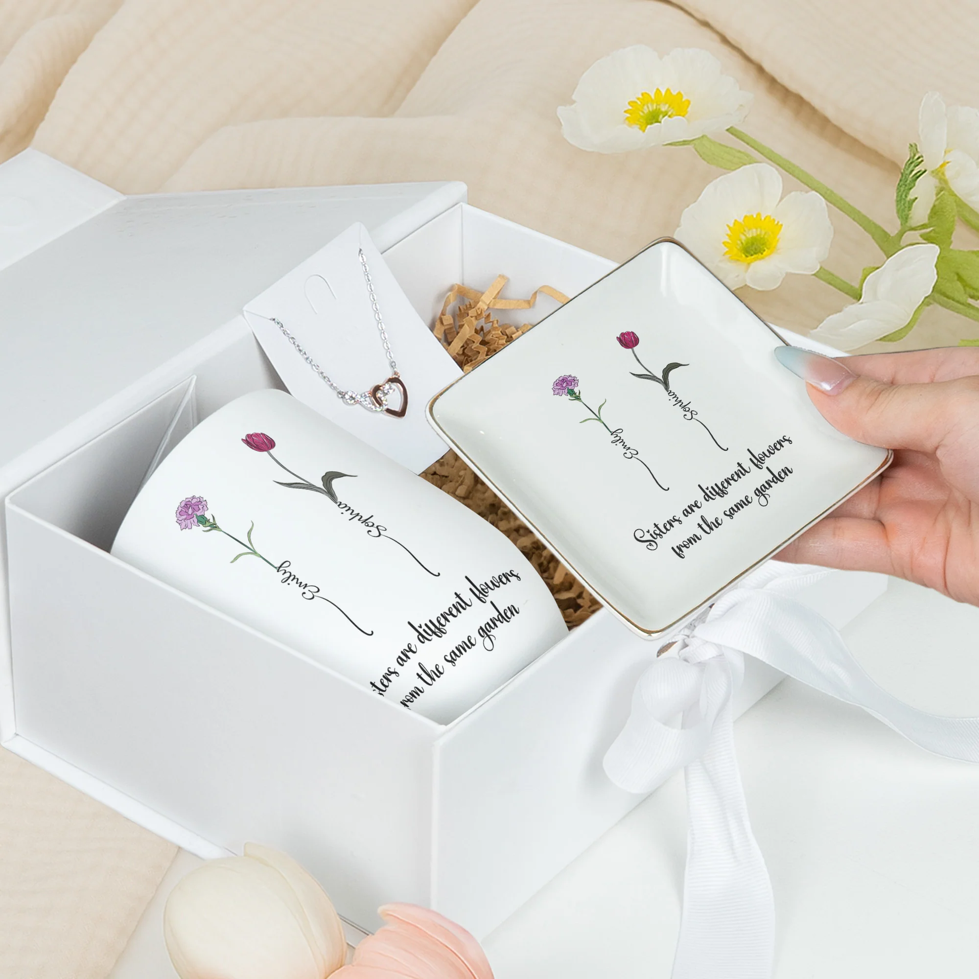Sisters Are Different Flowers From The Same Garden - Gift Box Set - Image 4
