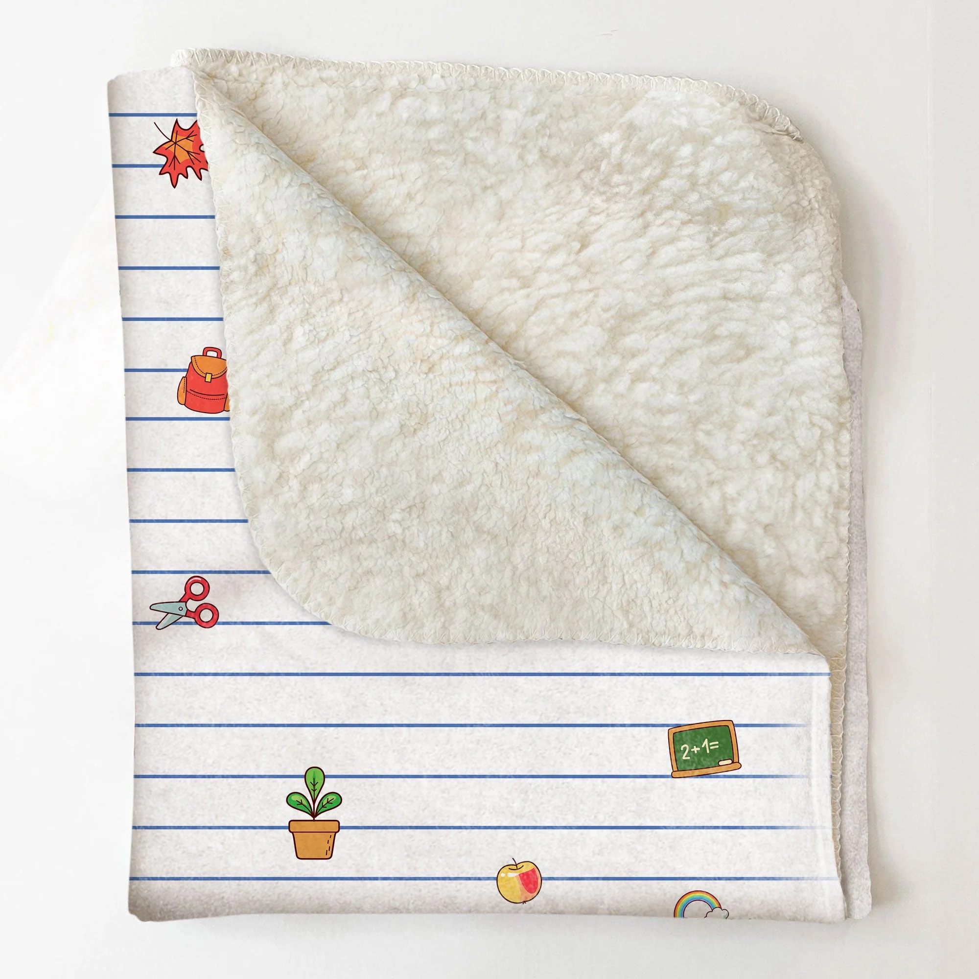 Smart Loved Brave Confident - Personalized Kid Blanket - Image 4
