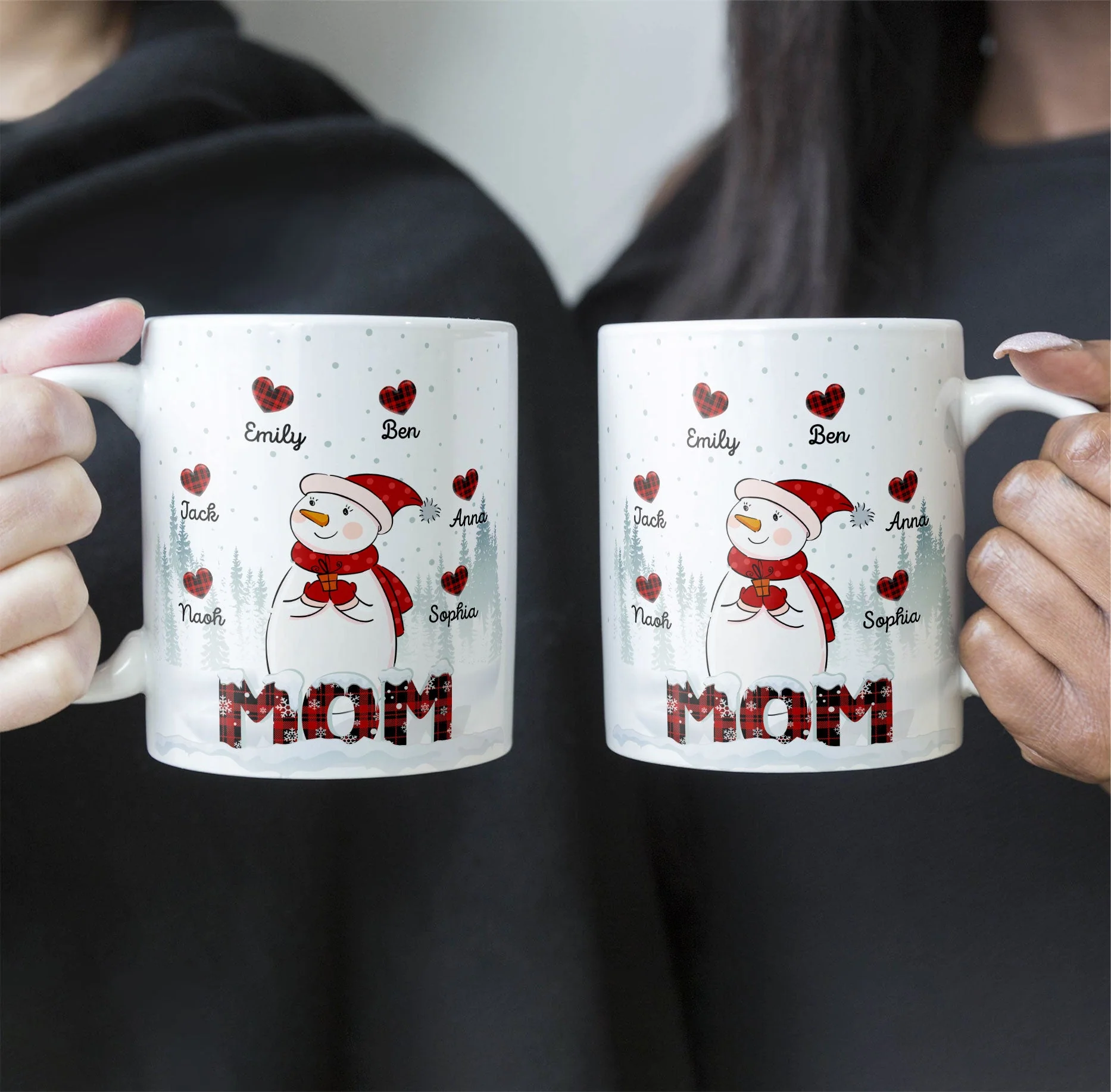 Snowmom - Personalized Mug - Image 6