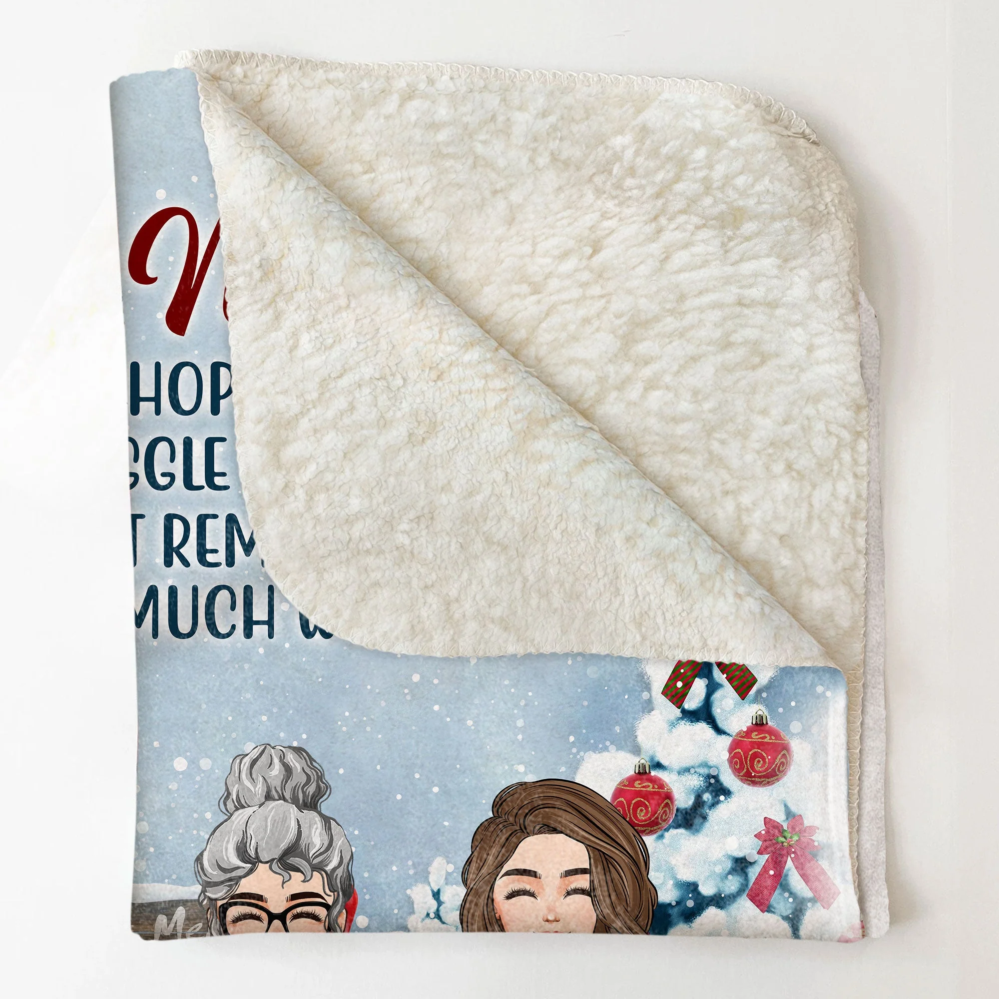 Snuggle This Cozy Blanket - Personalized Blanket - Christmas, New Year Gift For Mom, Mother, Mama - Image 4