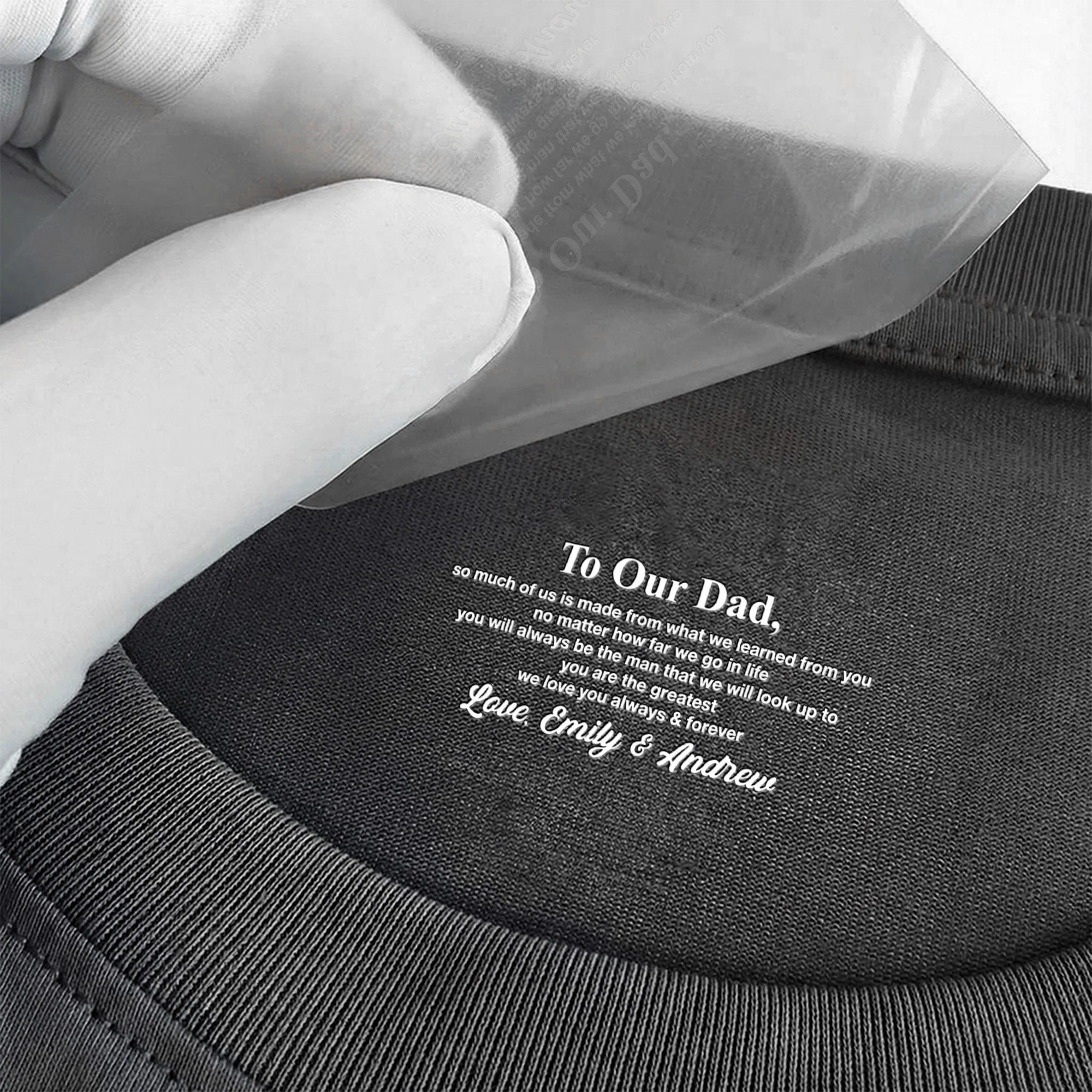 So Much Of Me Is Made From What I Learned From You - Personalized Shirt - Image 3