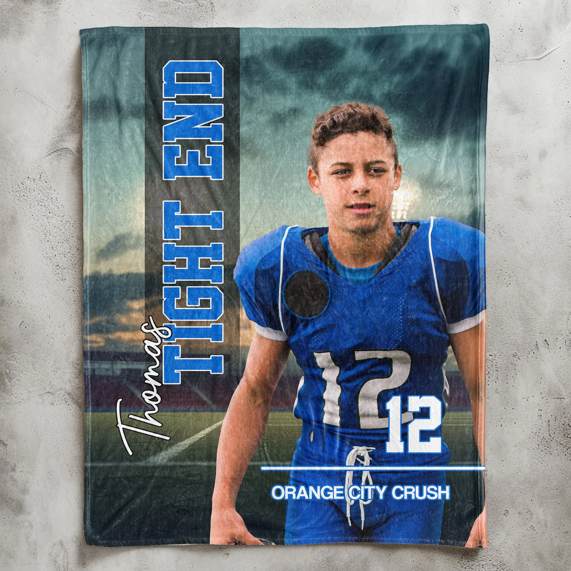 Sport Lovers - Basketball, Football, Baseball, Soccer, Softball Boy, Girls - Personalized Photo Blanket - Image 7