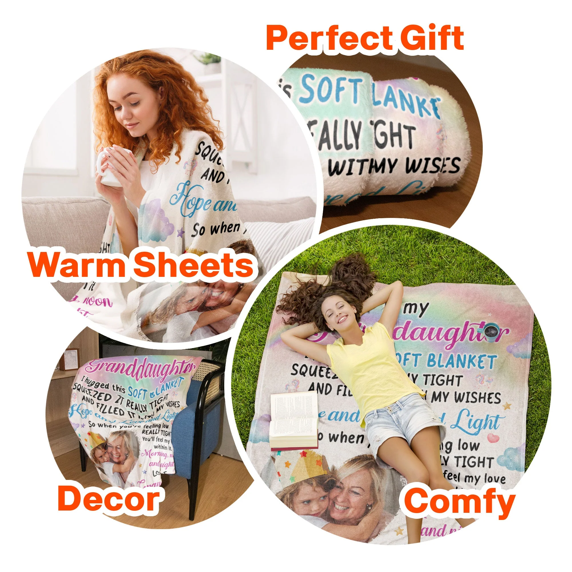 Squeezed This Blanket Really Tight - Personalized Photo Blanket - Image 7