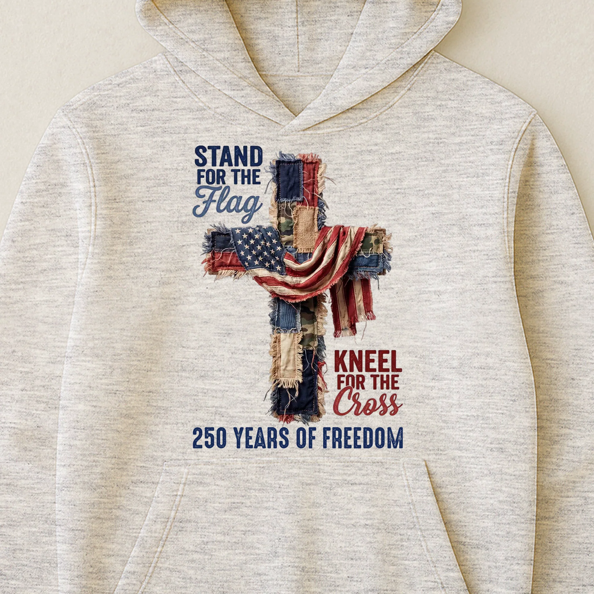 Stand For The Flag Kneel For The Cross - Shirt - Image 32