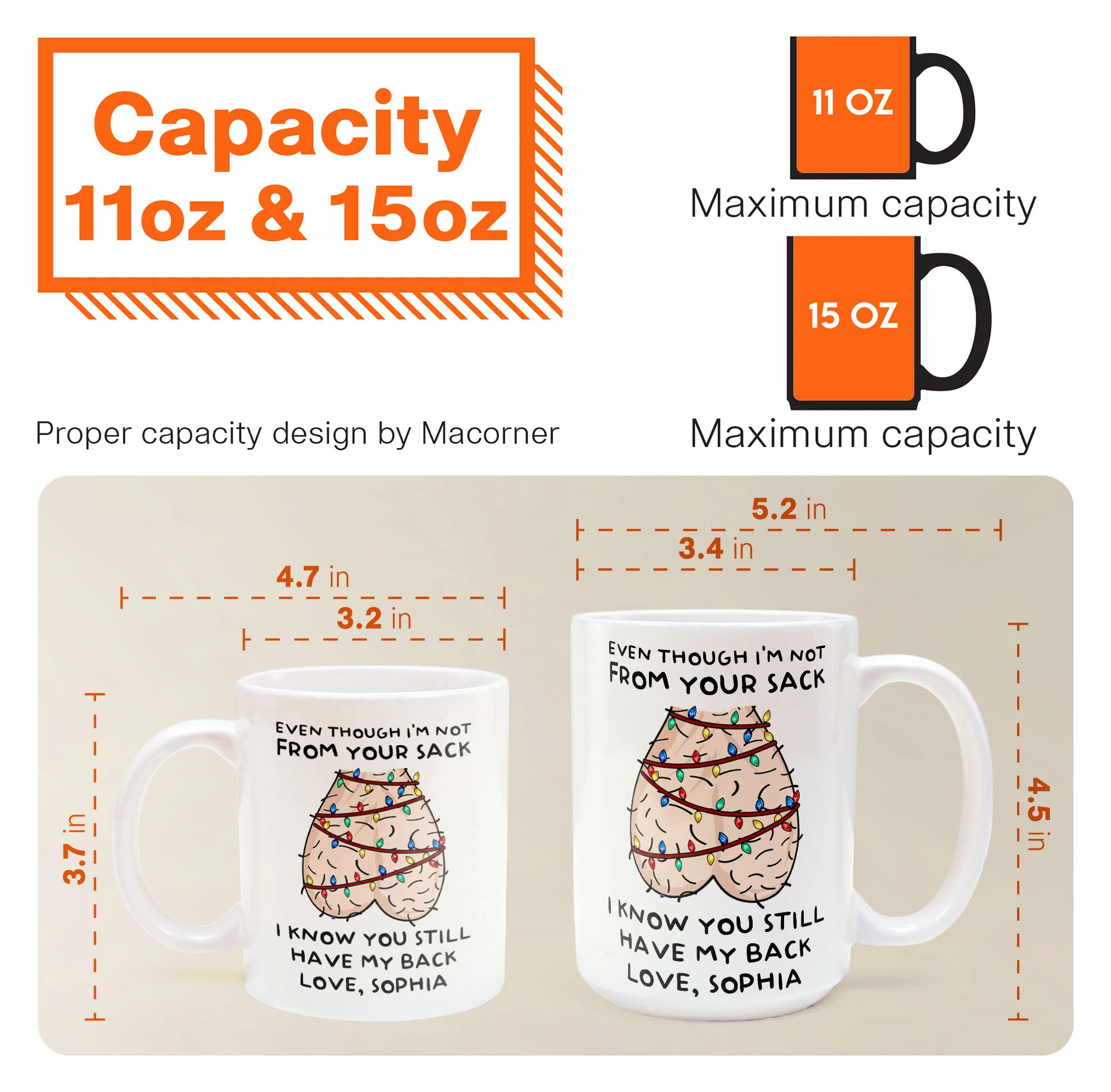 Still Have My Back Step Dad Gift Funny Mug - Personalized Mug - Image 7