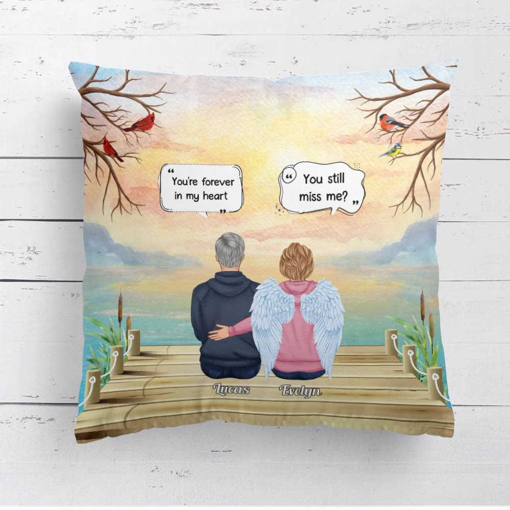 Still Miss Me? - Personalized Pillow (Insert Included) - Memorial, Loving Gift For Family With Loss Ones, Siblings, Parents, Children, Grandkids