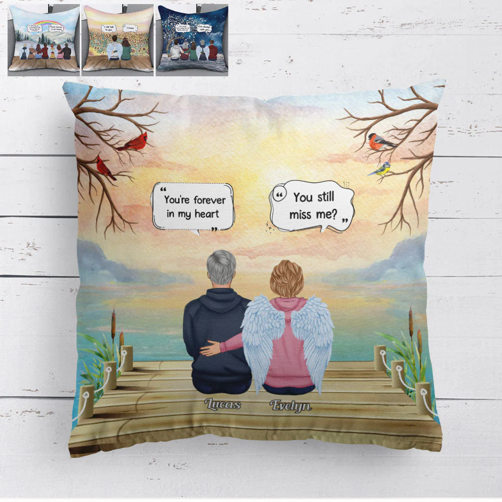 Still Miss Me? - Personalized Pillow (Insert Included) - Memorial, Loving Gift For Family With Loss Ones, Siblings, Parents, Children, Grandkids - Image 2