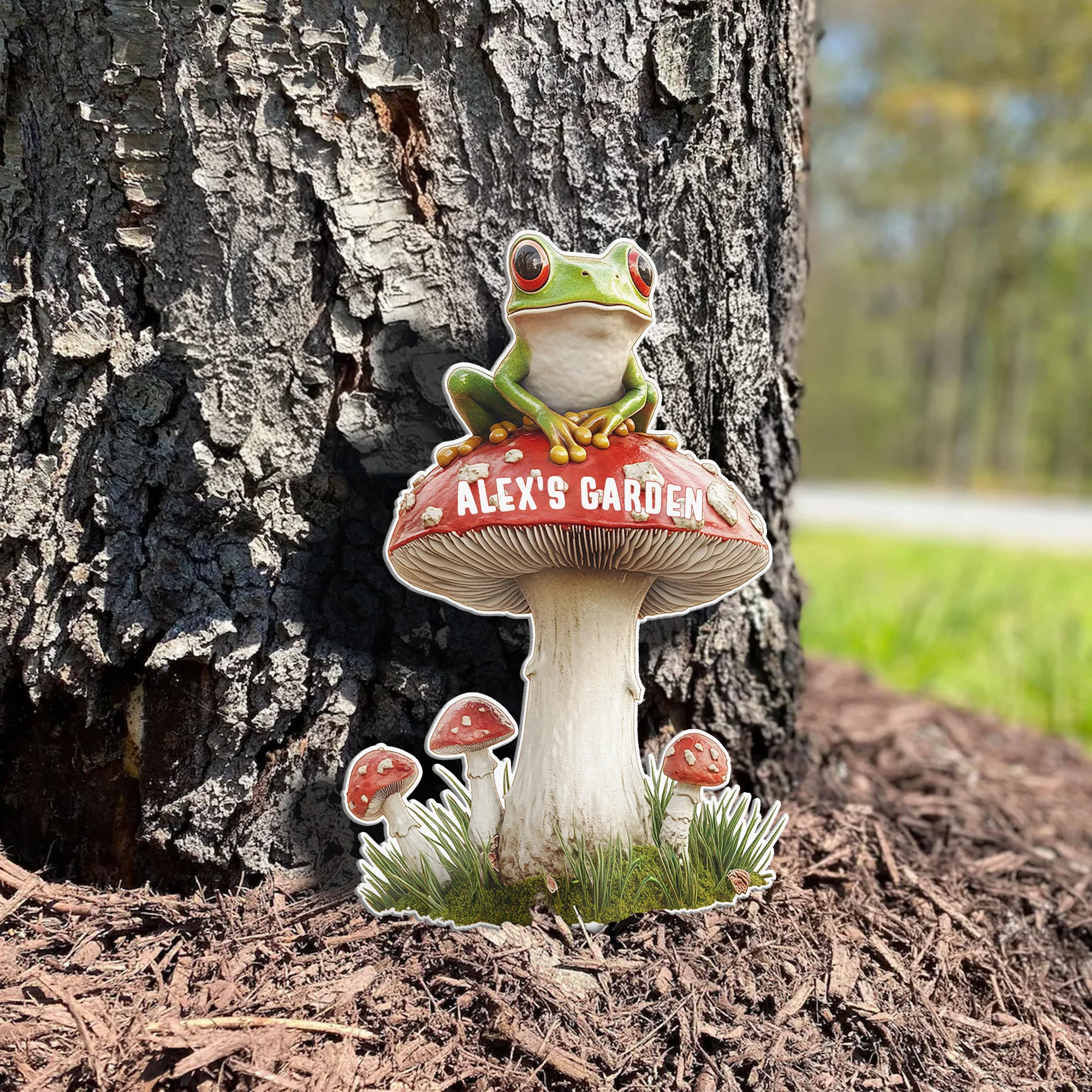 Stunning Fairy Garden - Personalized Metal Garden Stake - Image 4