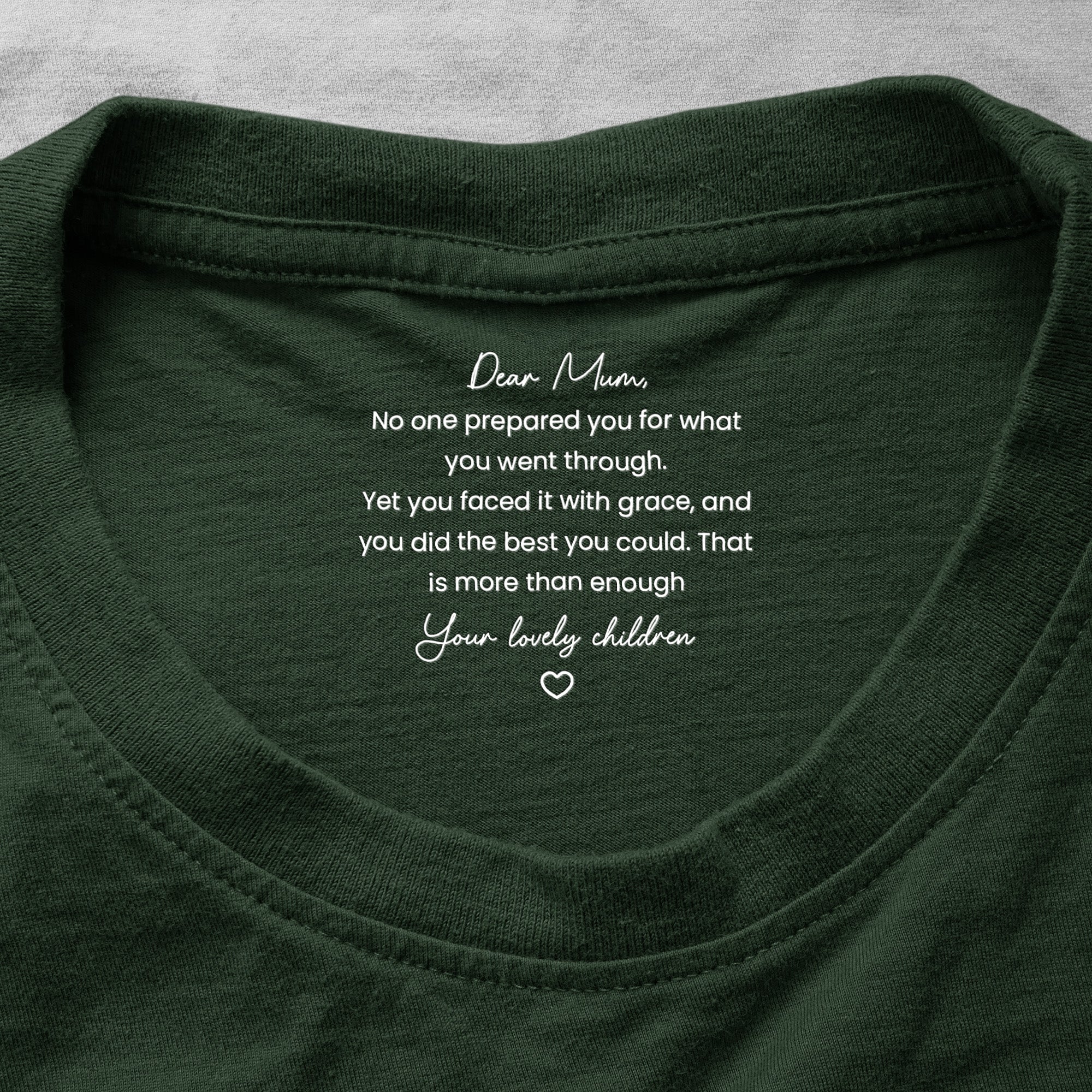 Sweet Reminder You Did The Best You Could Mother's Day Gift For Her - Personalized Shirt - Image 2