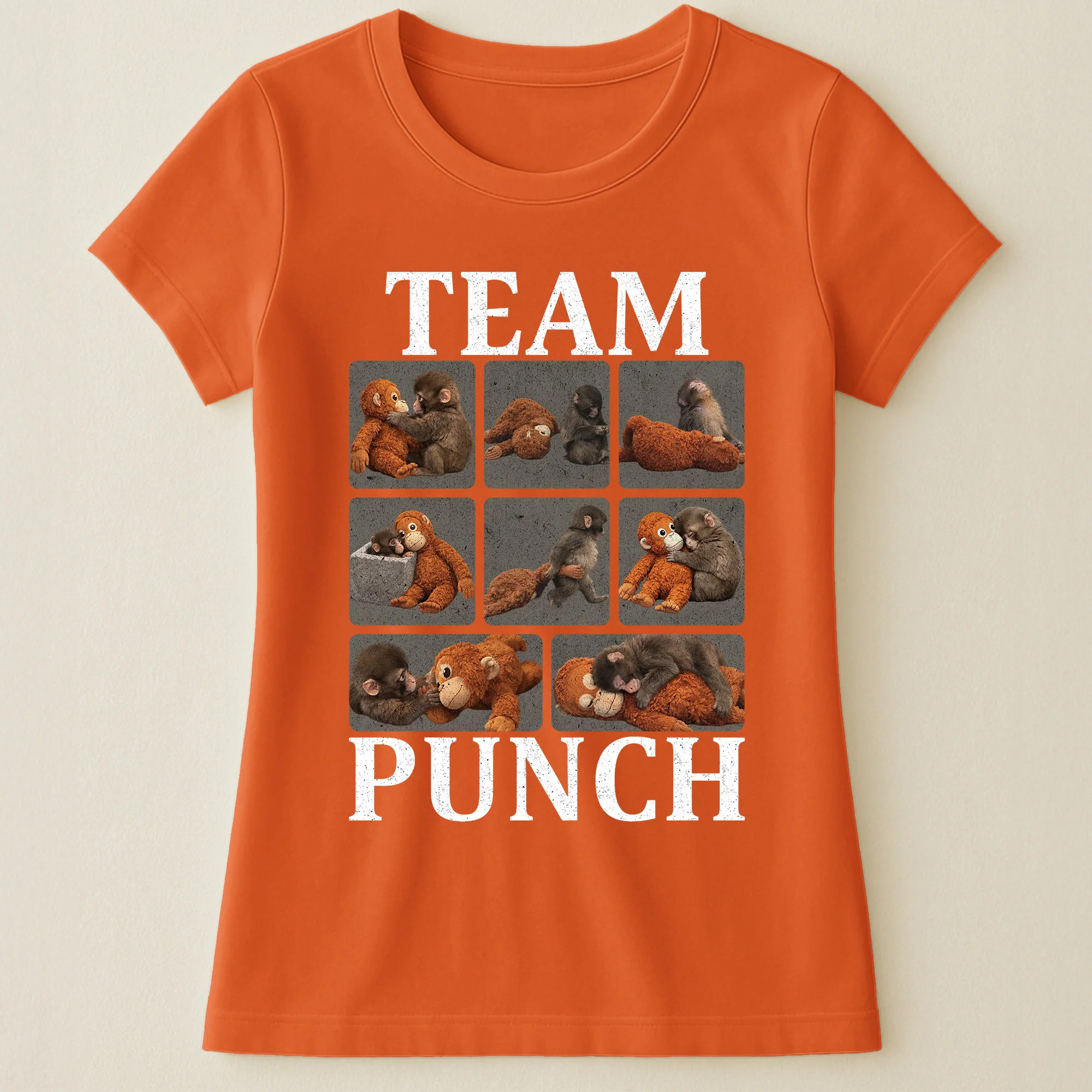 Team Punch - Punch Monkey Lovers, Animal Support, Peace Lovers - Shirt - Image 29