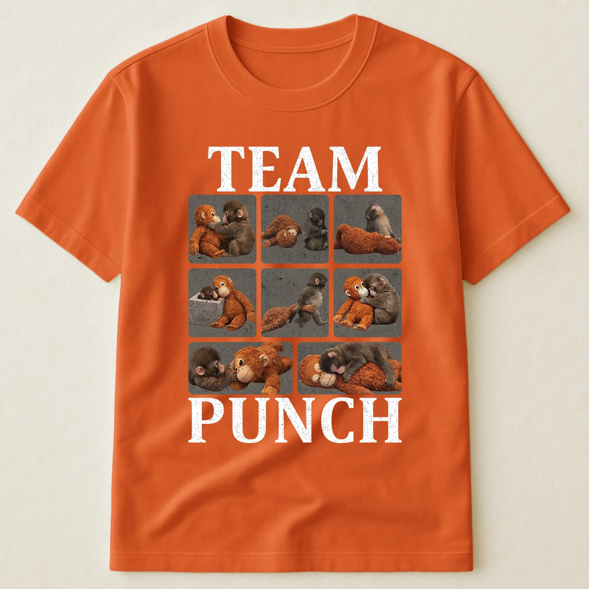 Team Punch - Punch Monkey Lovers, Animal Support, Peace Lovers - Shirt - Image 6