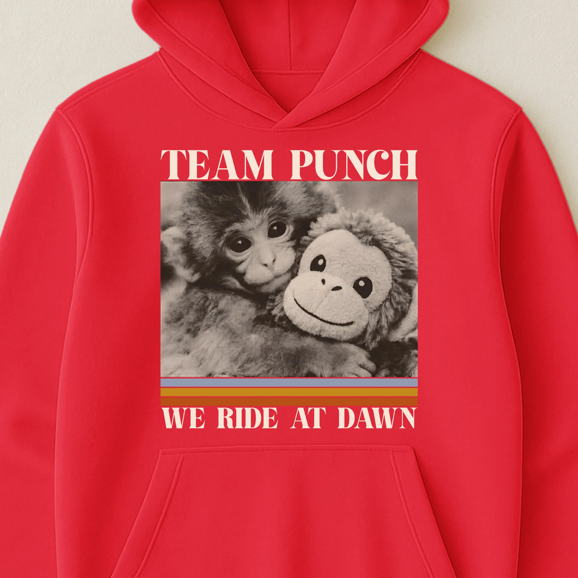 Team Punch We Ride At Dawn - Punch Monkey Lovers, Animal Support, Peace Lovers - Shirt - Image 12